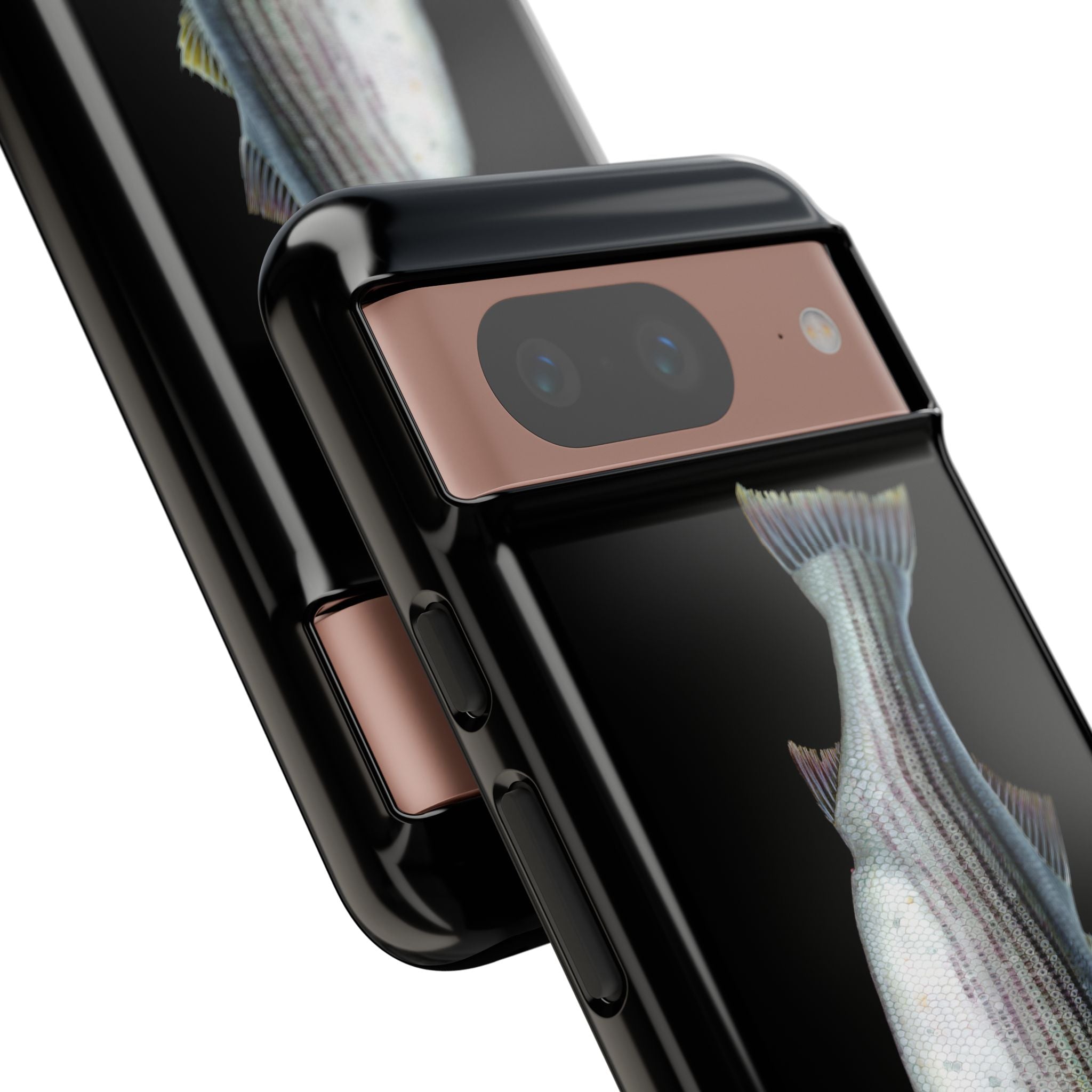 Cow Striper Phone Case (Samsung) - black