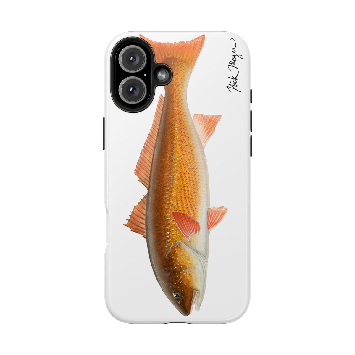 Redfish White Phone Case (iPhone) Printify