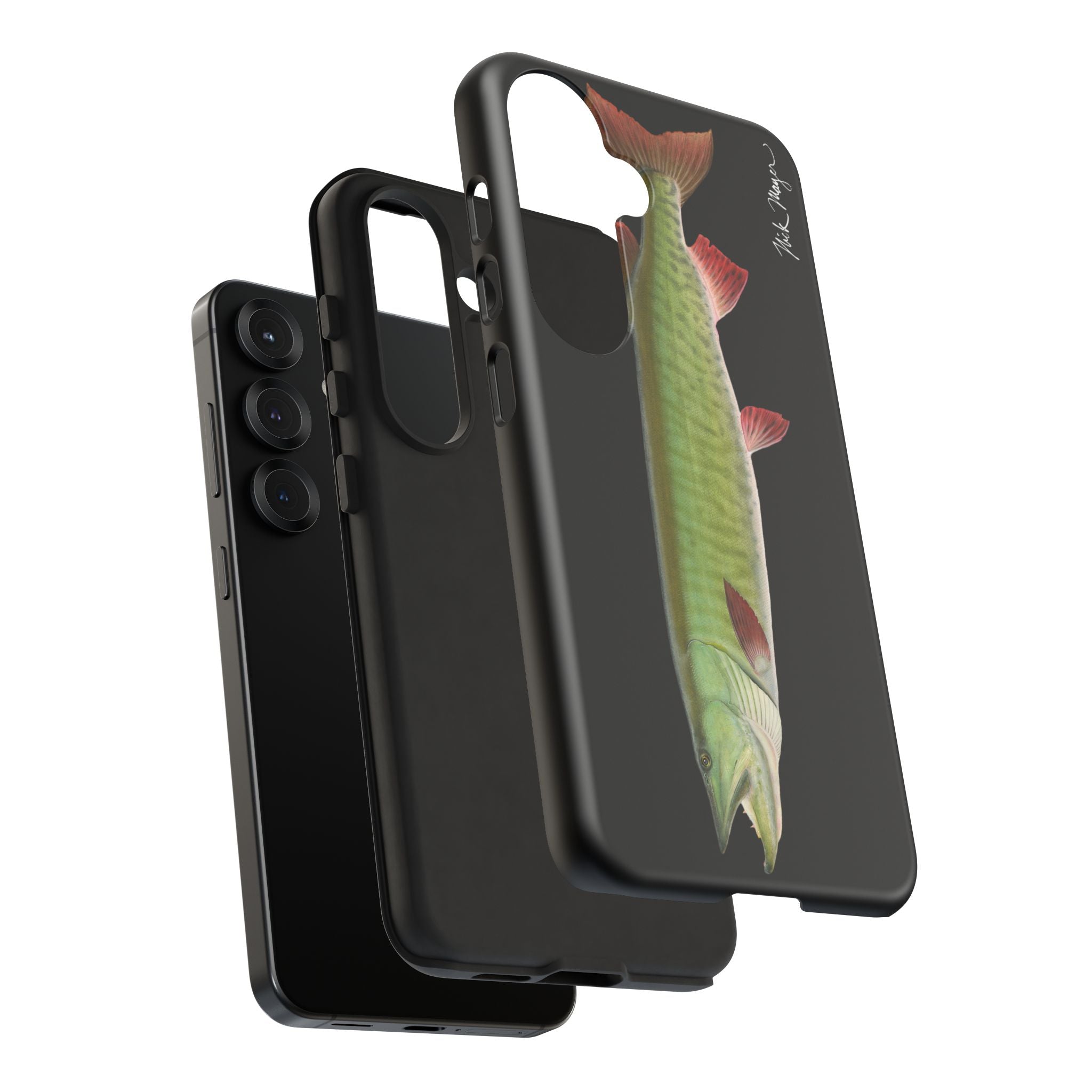 Trophy Muskie Black Phone Case (Samsung)