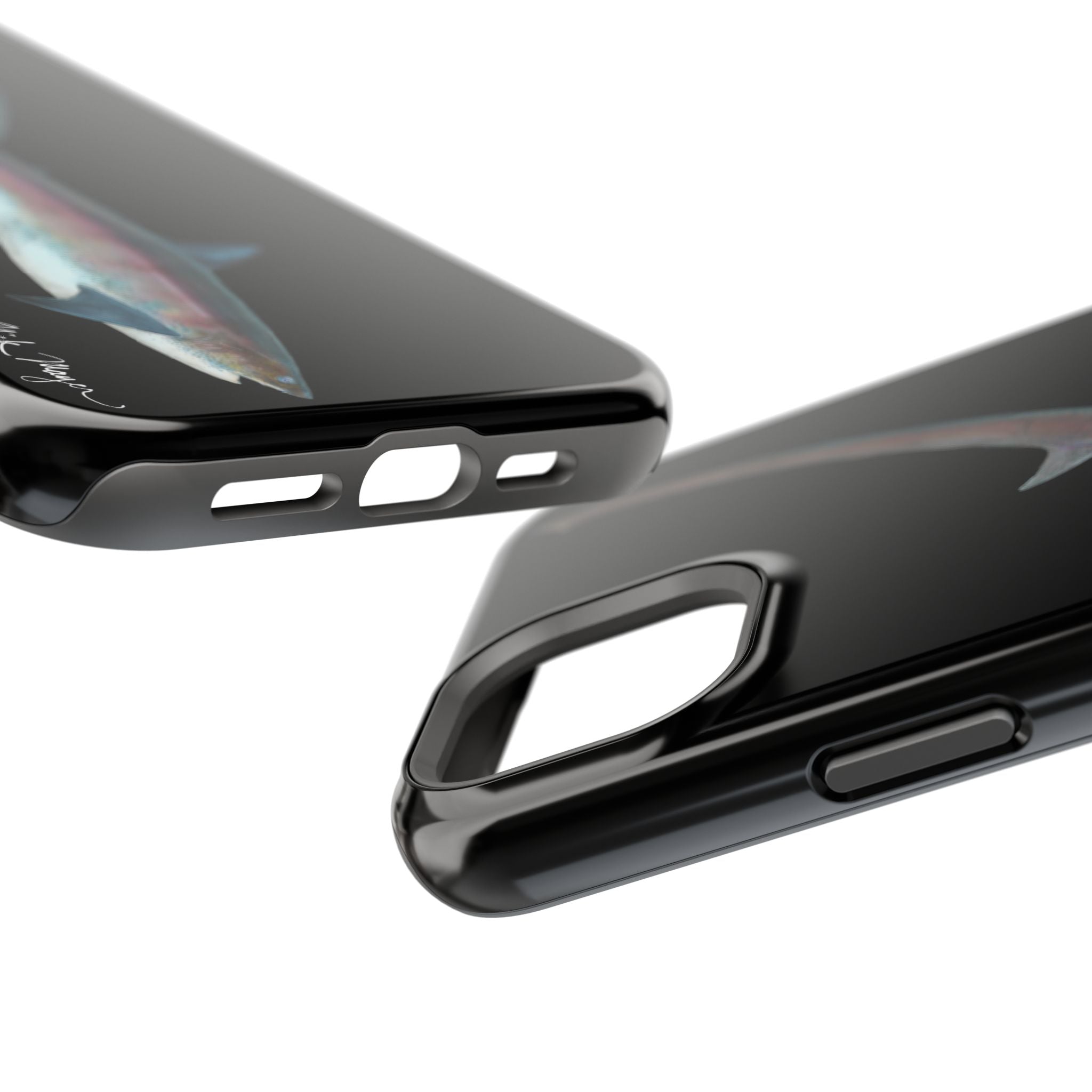 Thresher Shark MagSafe Black iPhone Case