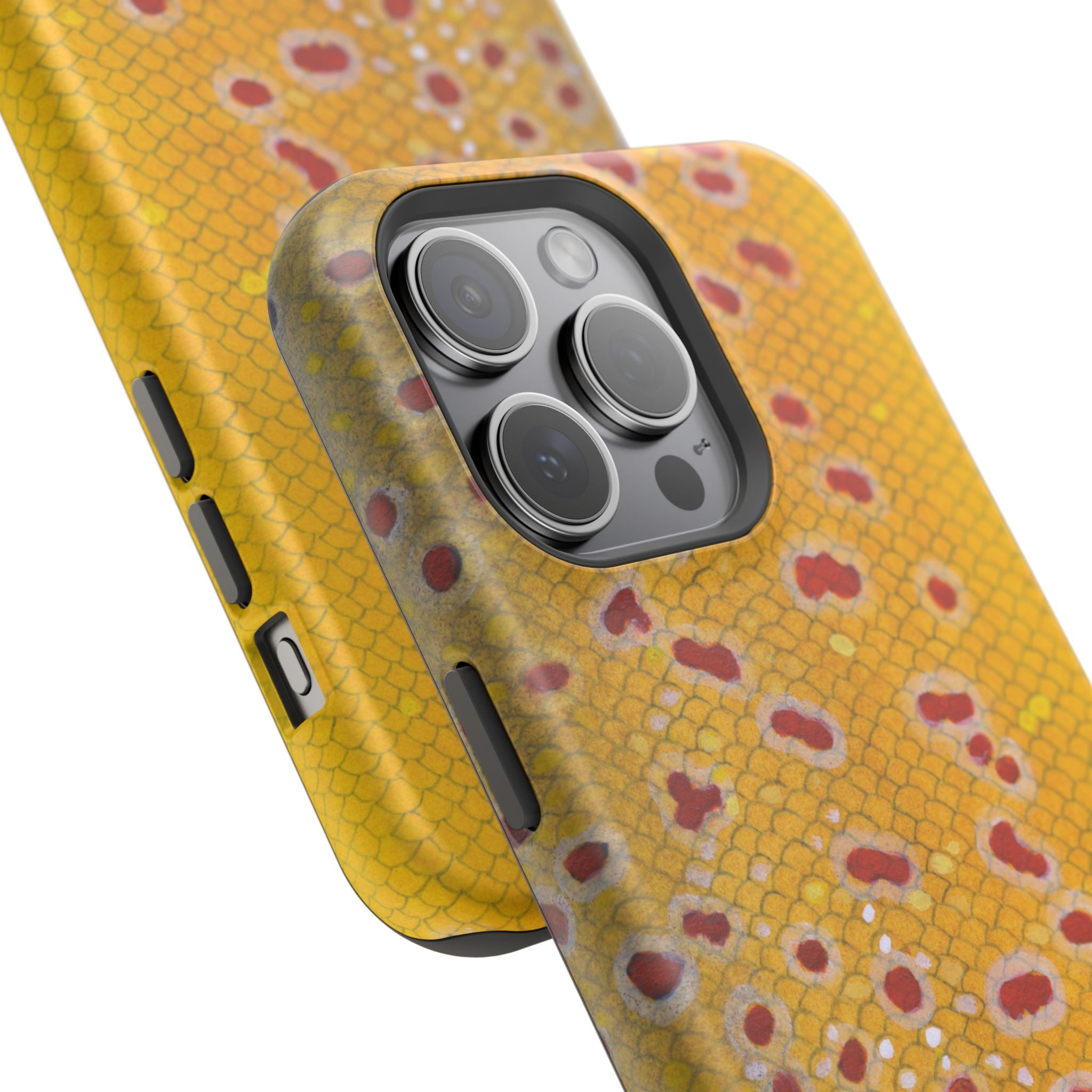 Brown Trout 3 Skin MagSafe iPhone Case