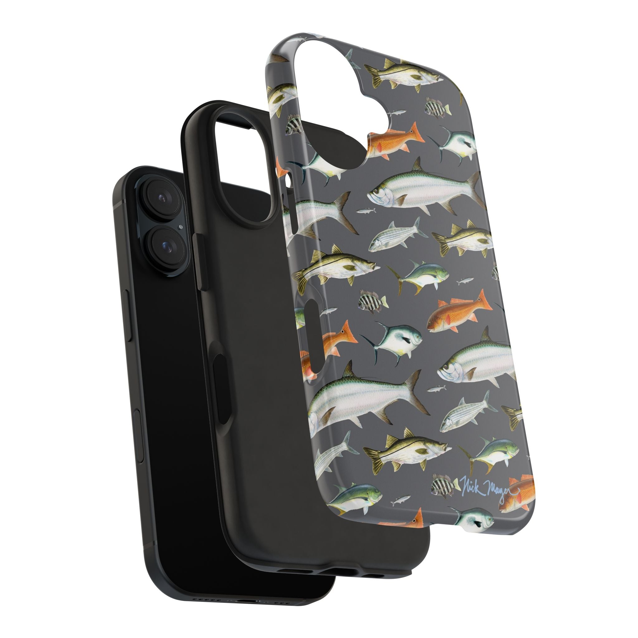 NEW Southern Fish Grey Phone Case (iPhone)