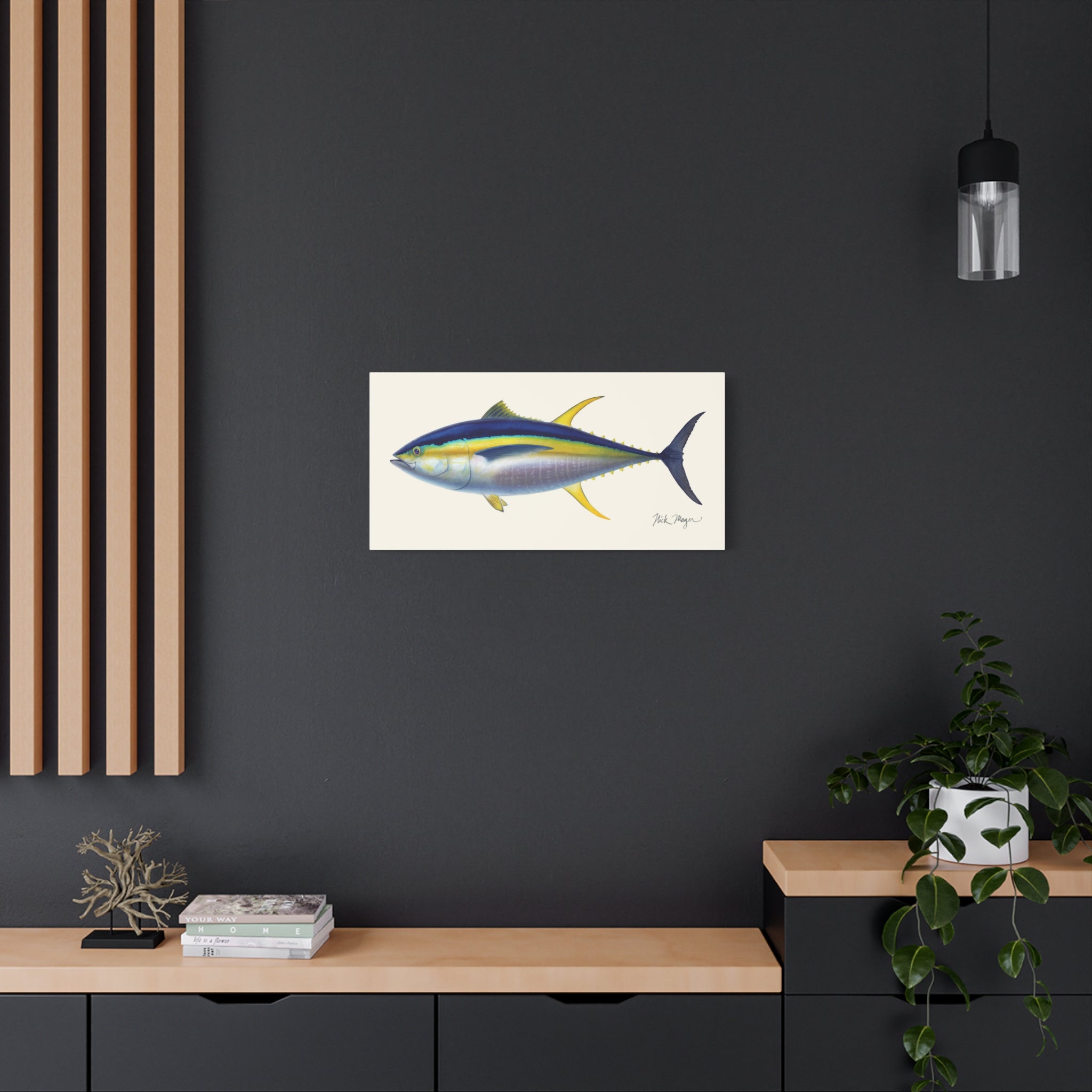 Yellowfin Tuna Canvas Print