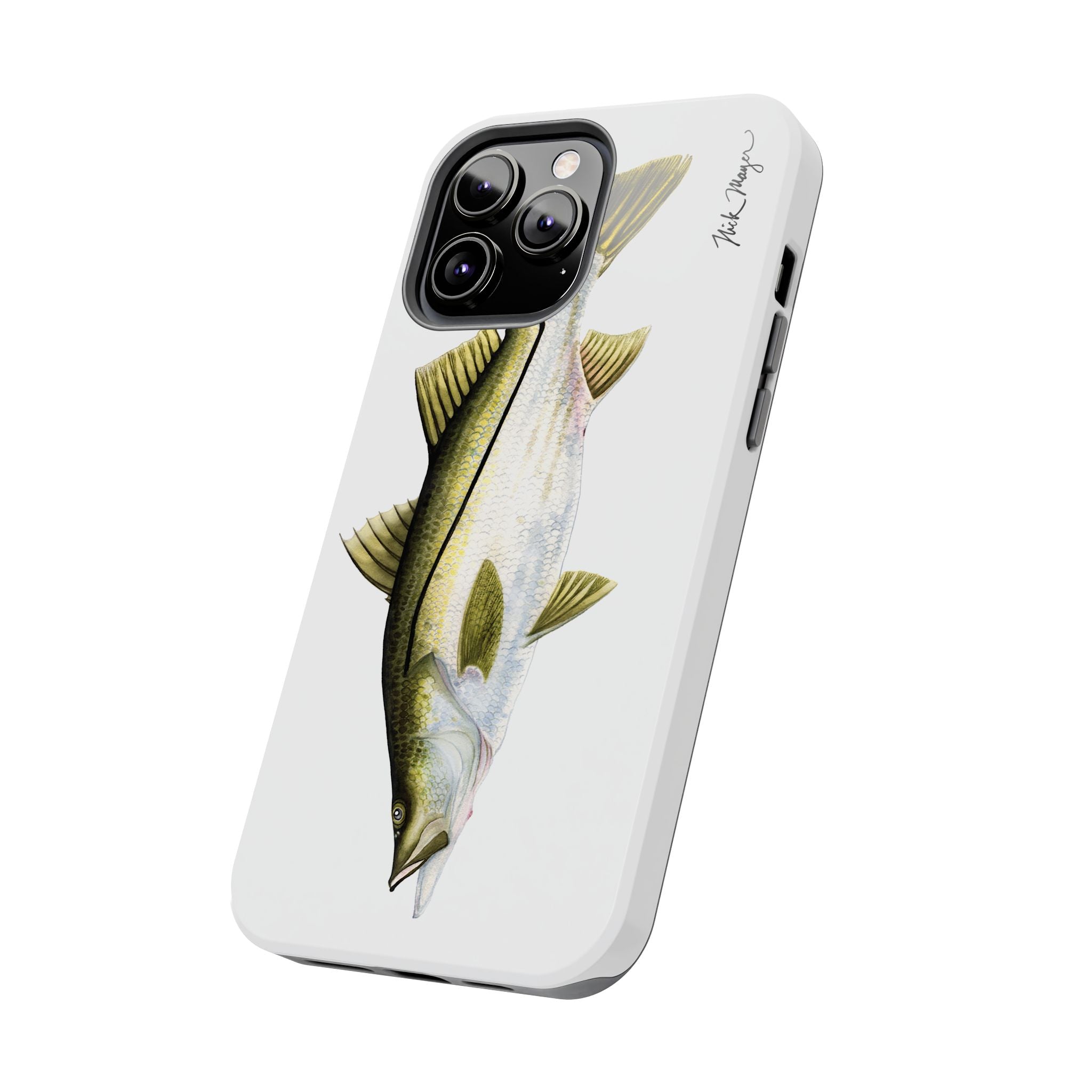 Snook White Phone Case (iPhone)