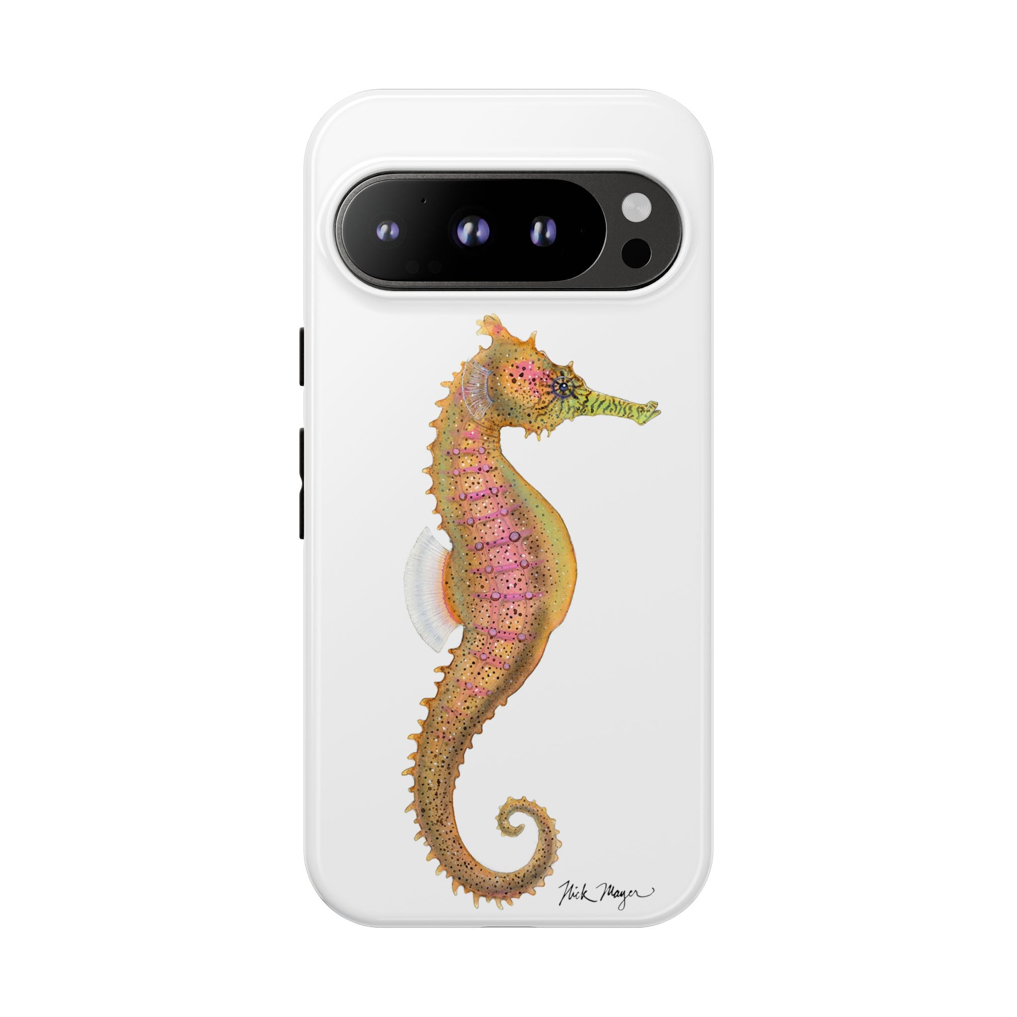 Pink Seahorse Phone Case (Samsung)