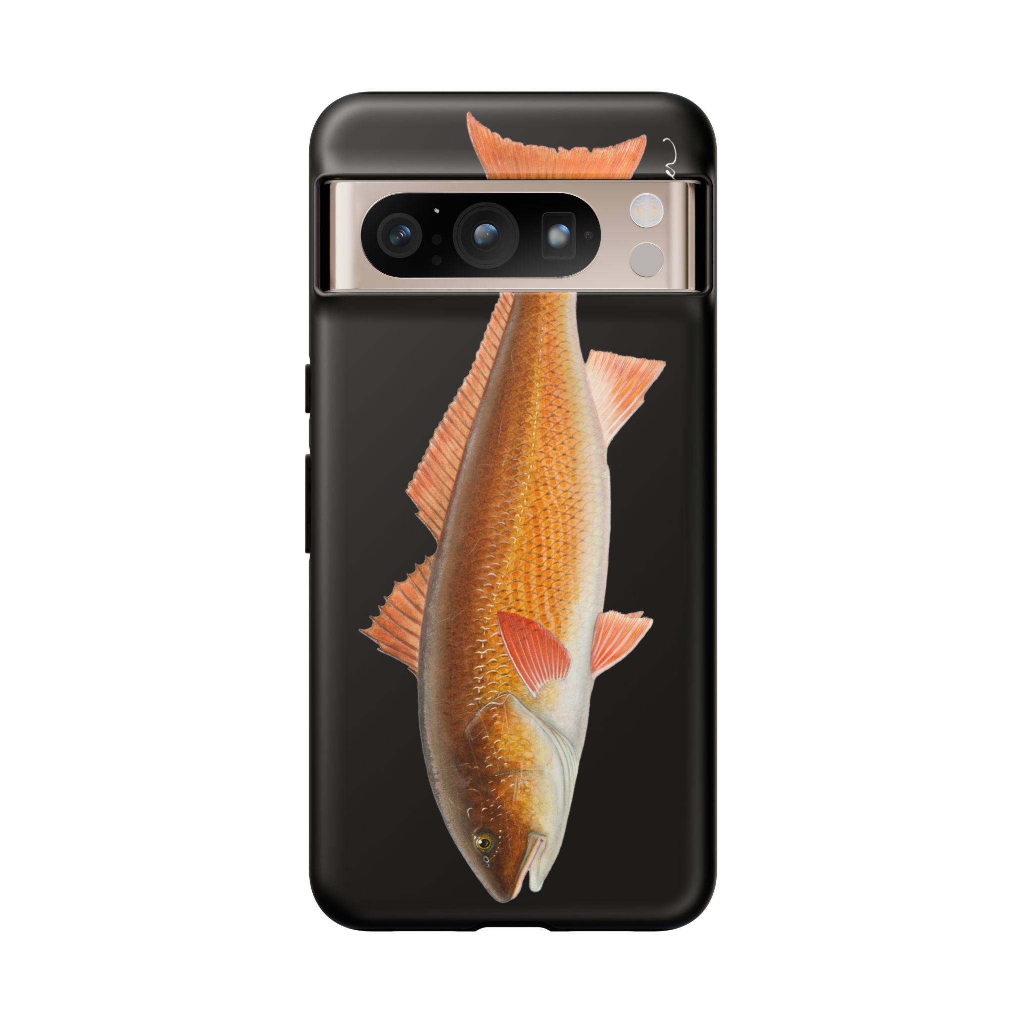 Redfish Black Phone Case (Samsung) Printify
