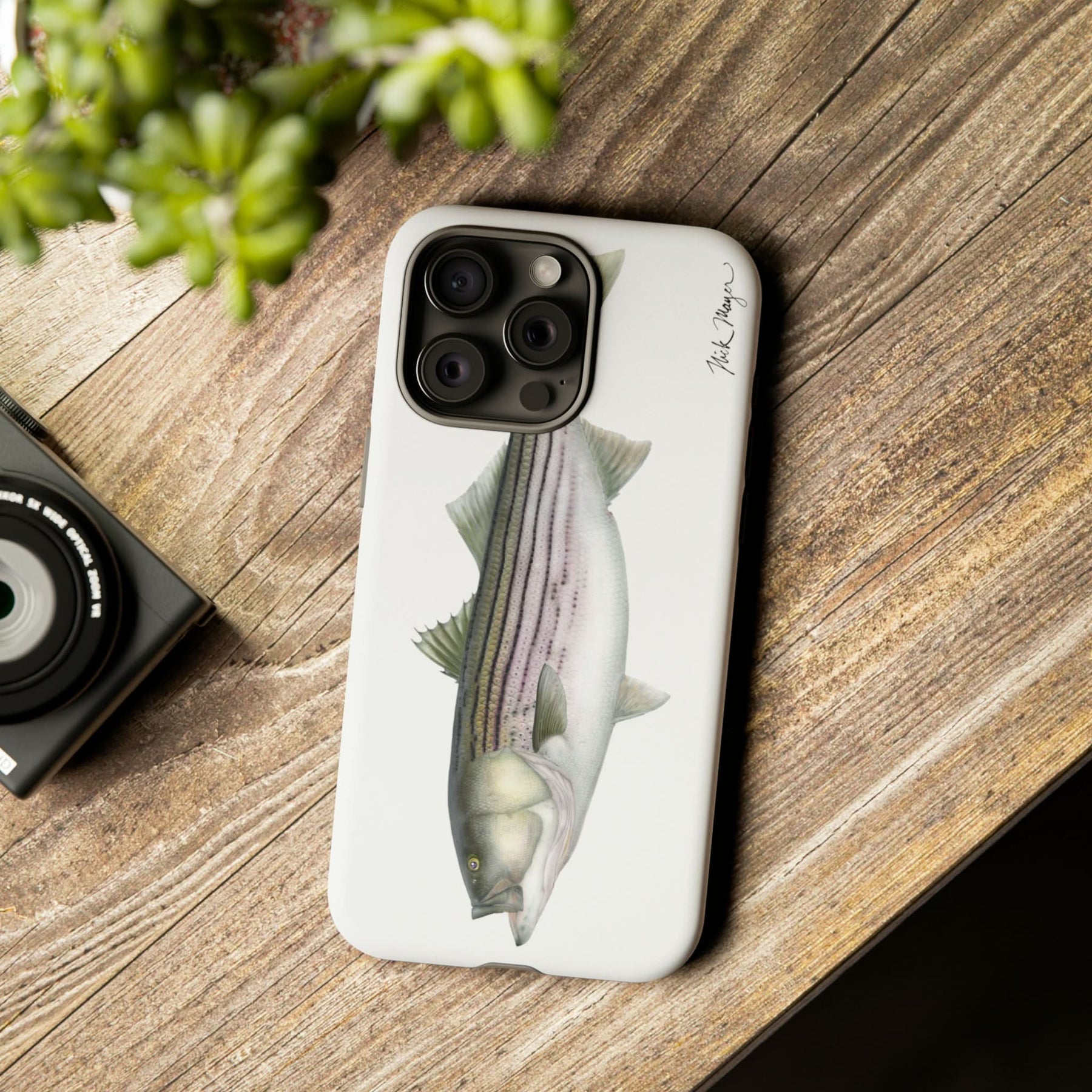 30 lb Striper iPhone 15 Case