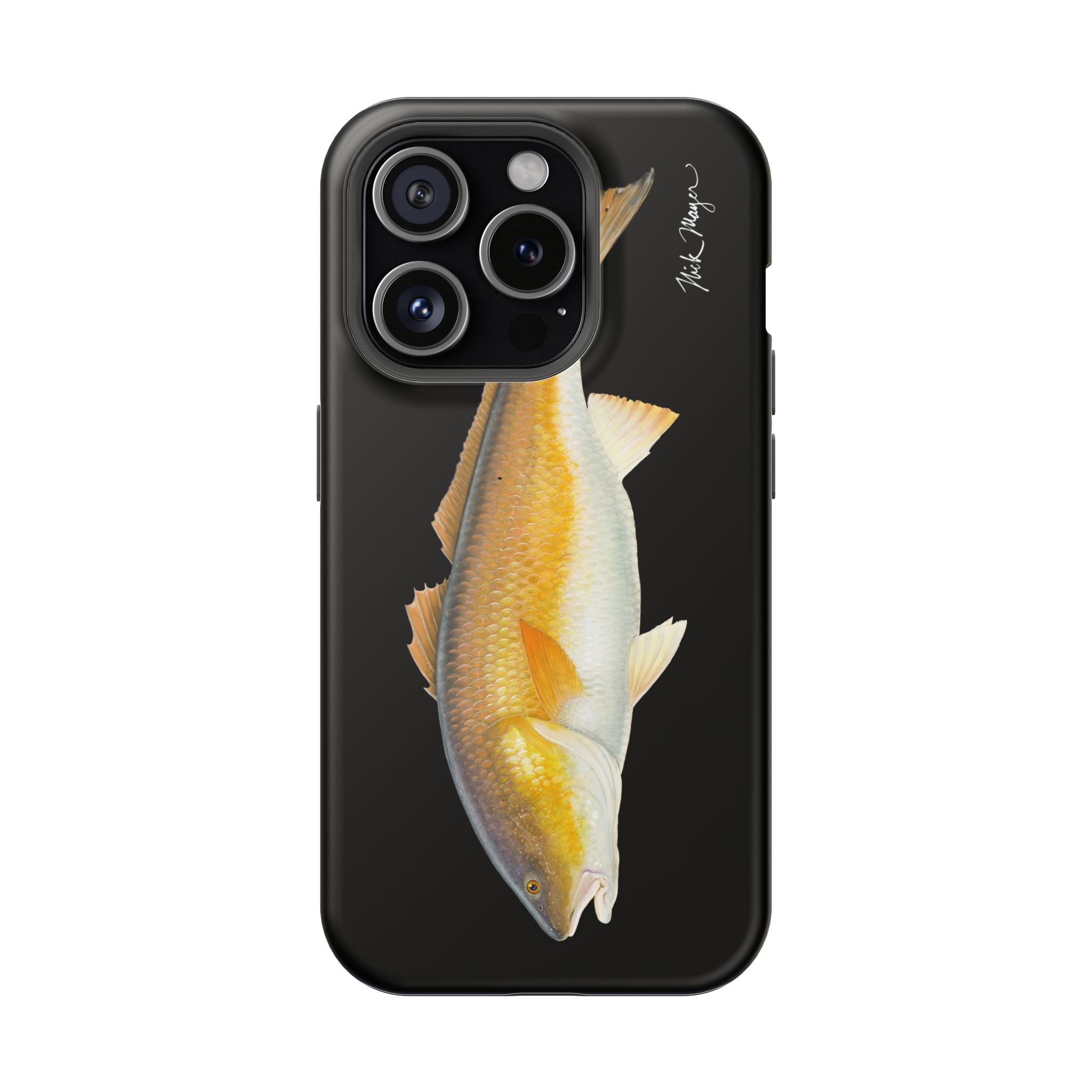 Bull Redfish MagSafe Black iPhone Case