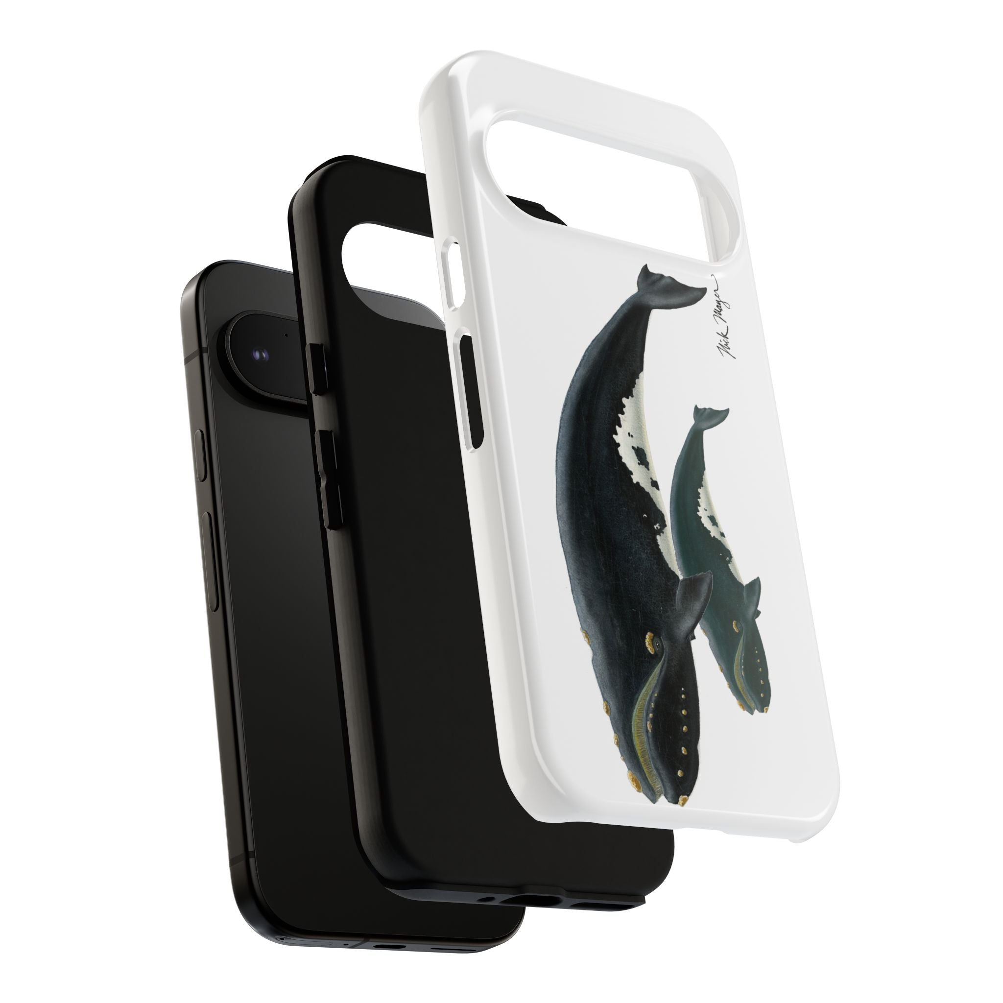 Mother & Calf Right Whale Phone Case (Samsung)