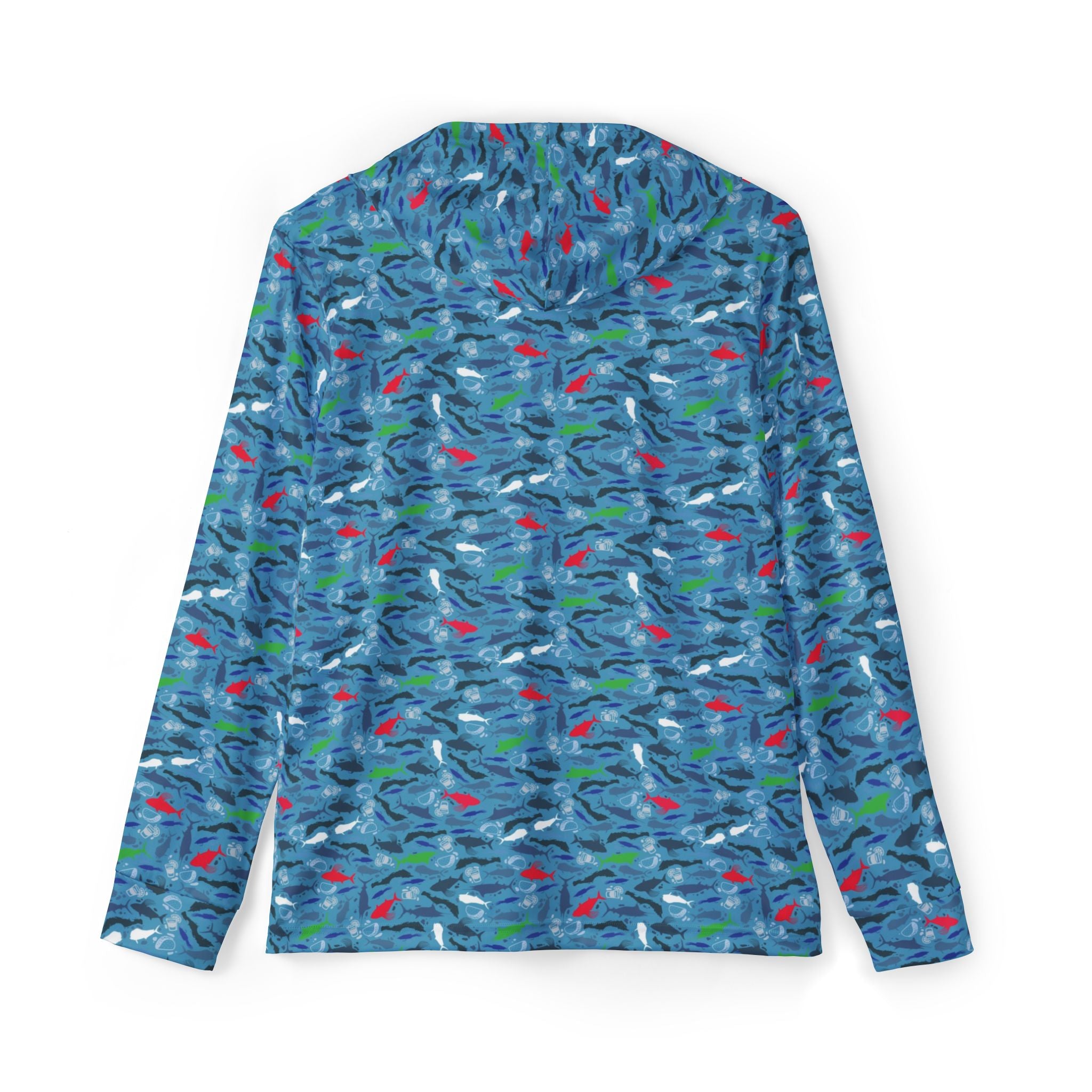 PFG Sun Protective Hoody - Baja Camo Flag Colors