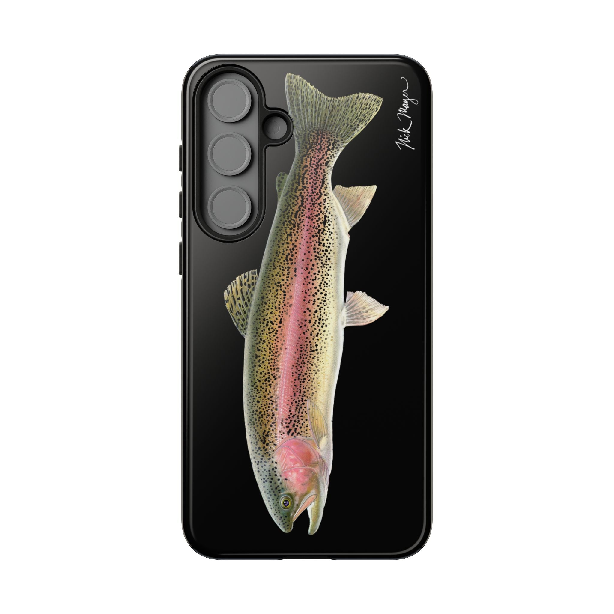 Rainbow Trout Black Phone Case (Samsung)