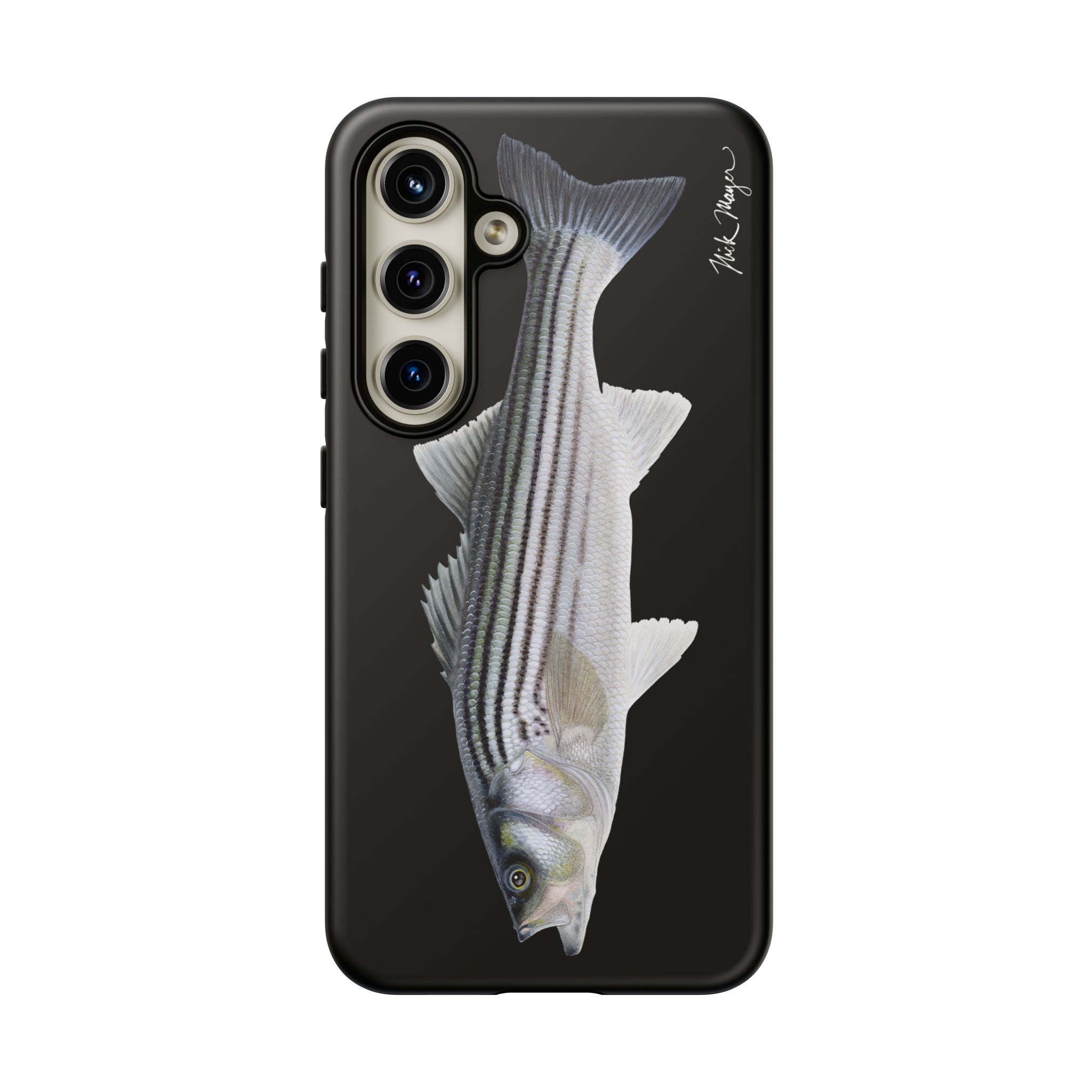 Schoolie Striper Black Phone Case (Samsung)