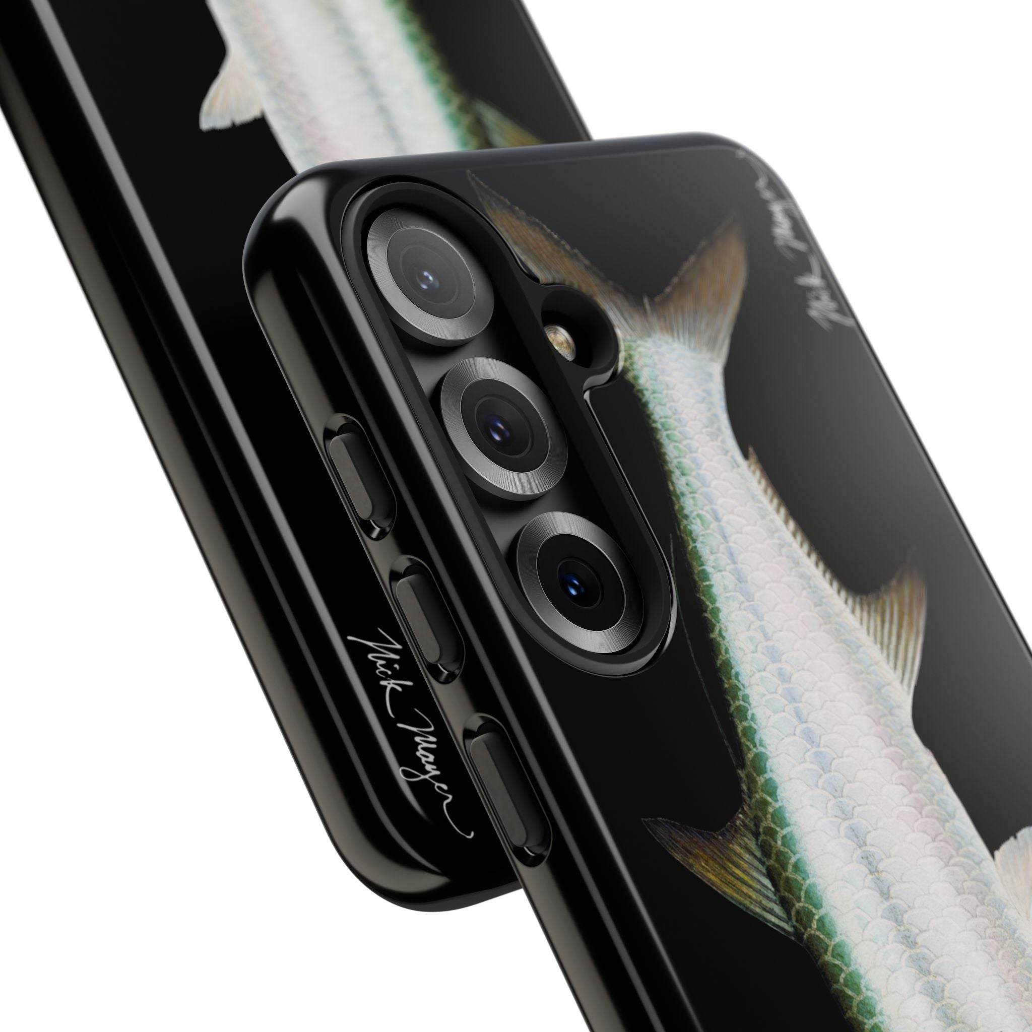 Tarpon Black Phone Case (Samsung) Printify