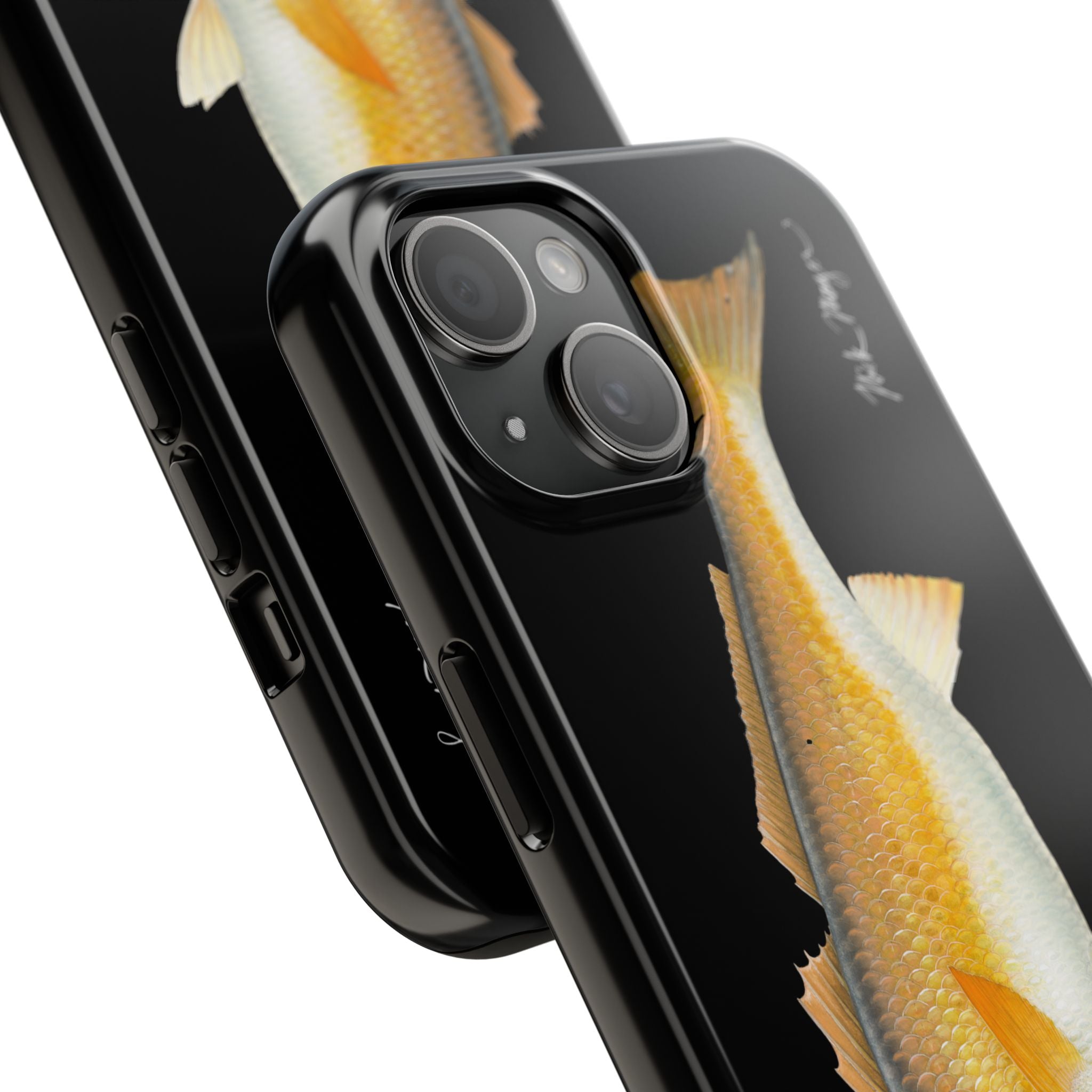 Bull Redfish Black Phone Case (iPhone)