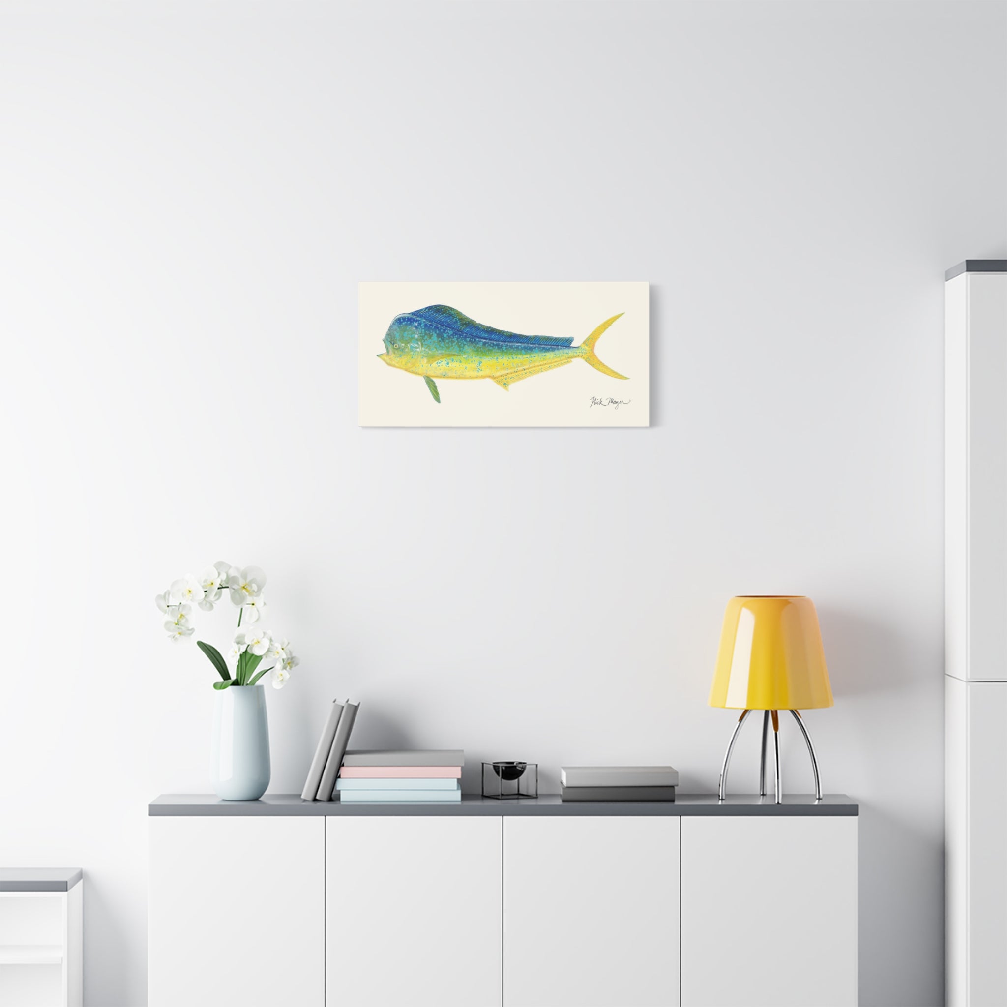 Bull Mahi Mahi/ Dorado Canvas Print
