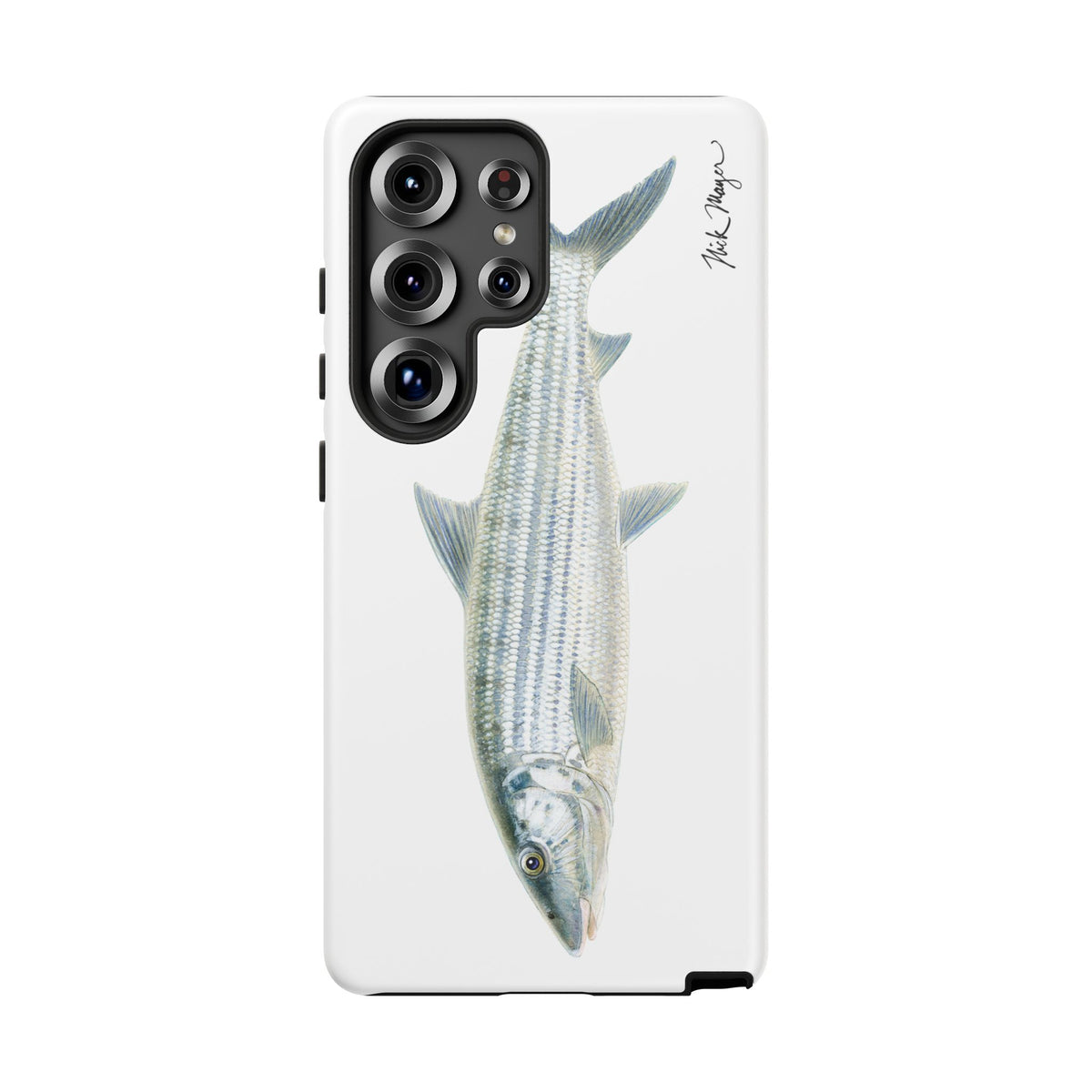 Bonefish White Phone Case (Samsung) Printify
