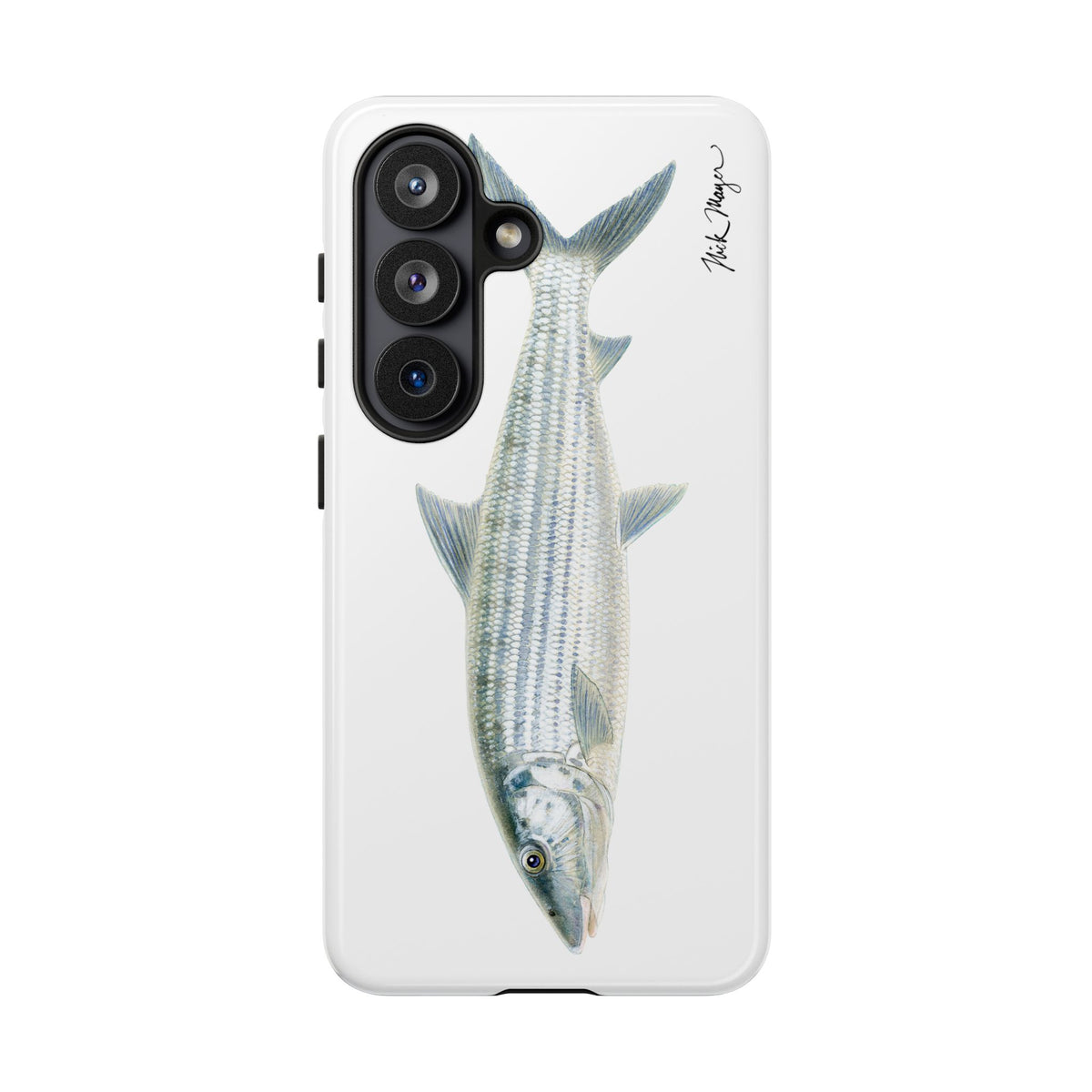 Bonefish White Phone Case (Samsung) Printify