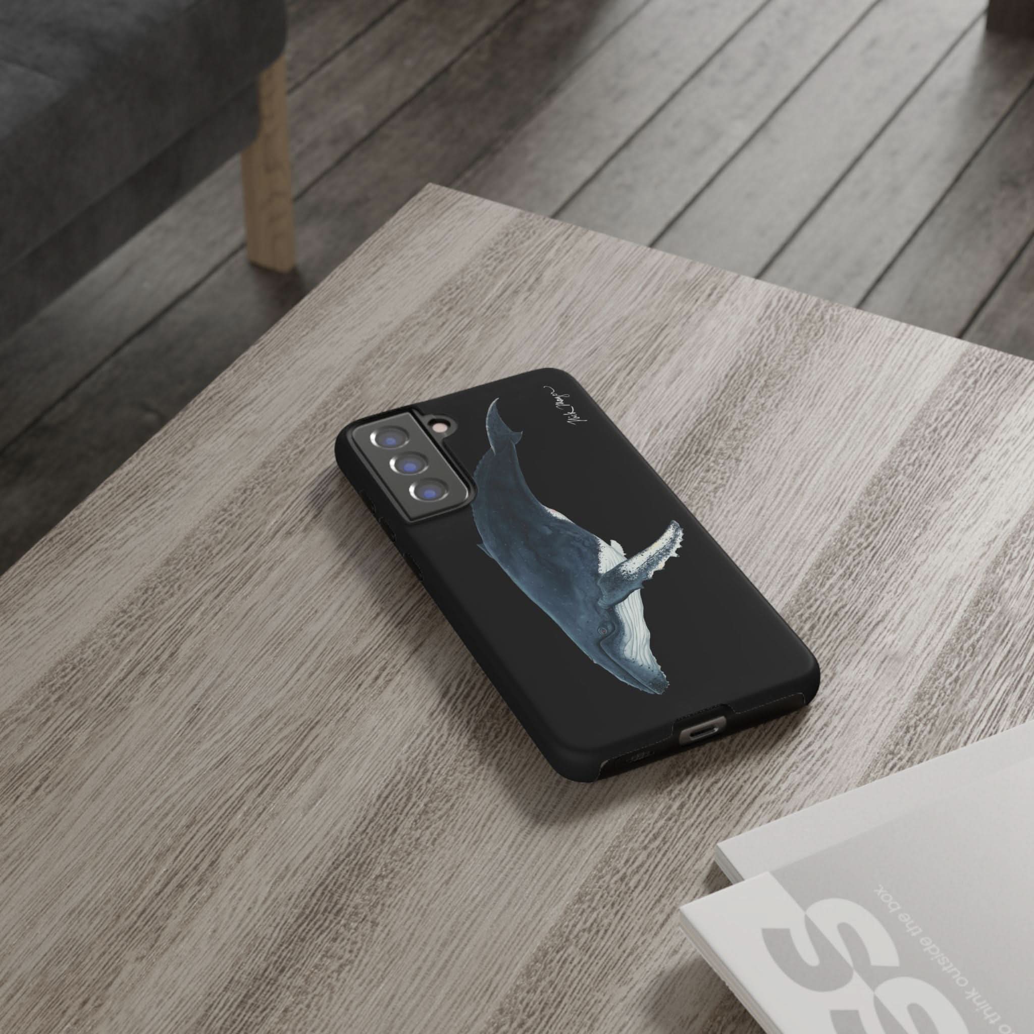 Humpback Black Phone Case (iPhone 16 & Samsung)