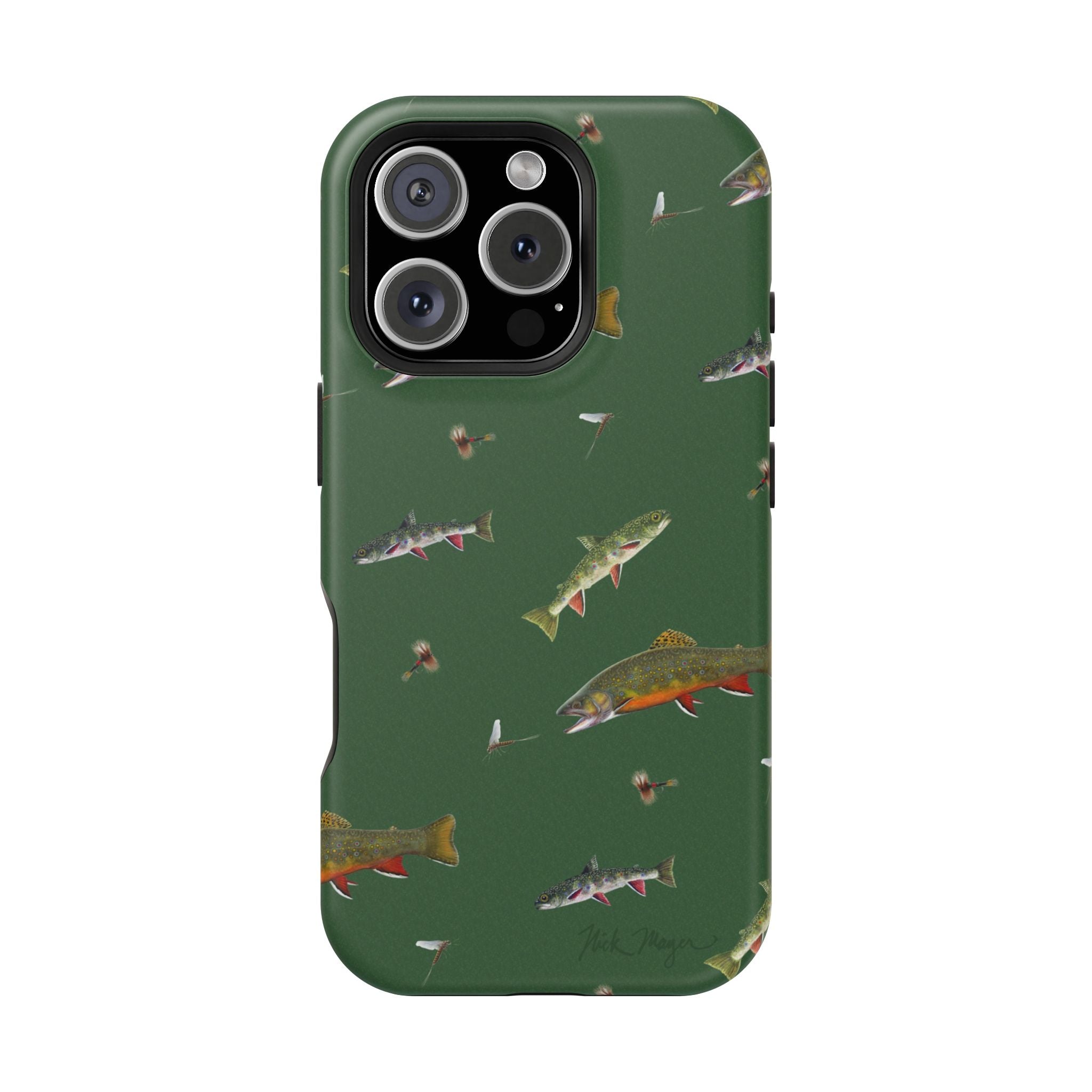 Trout and Flies MagSafe iPhone Case