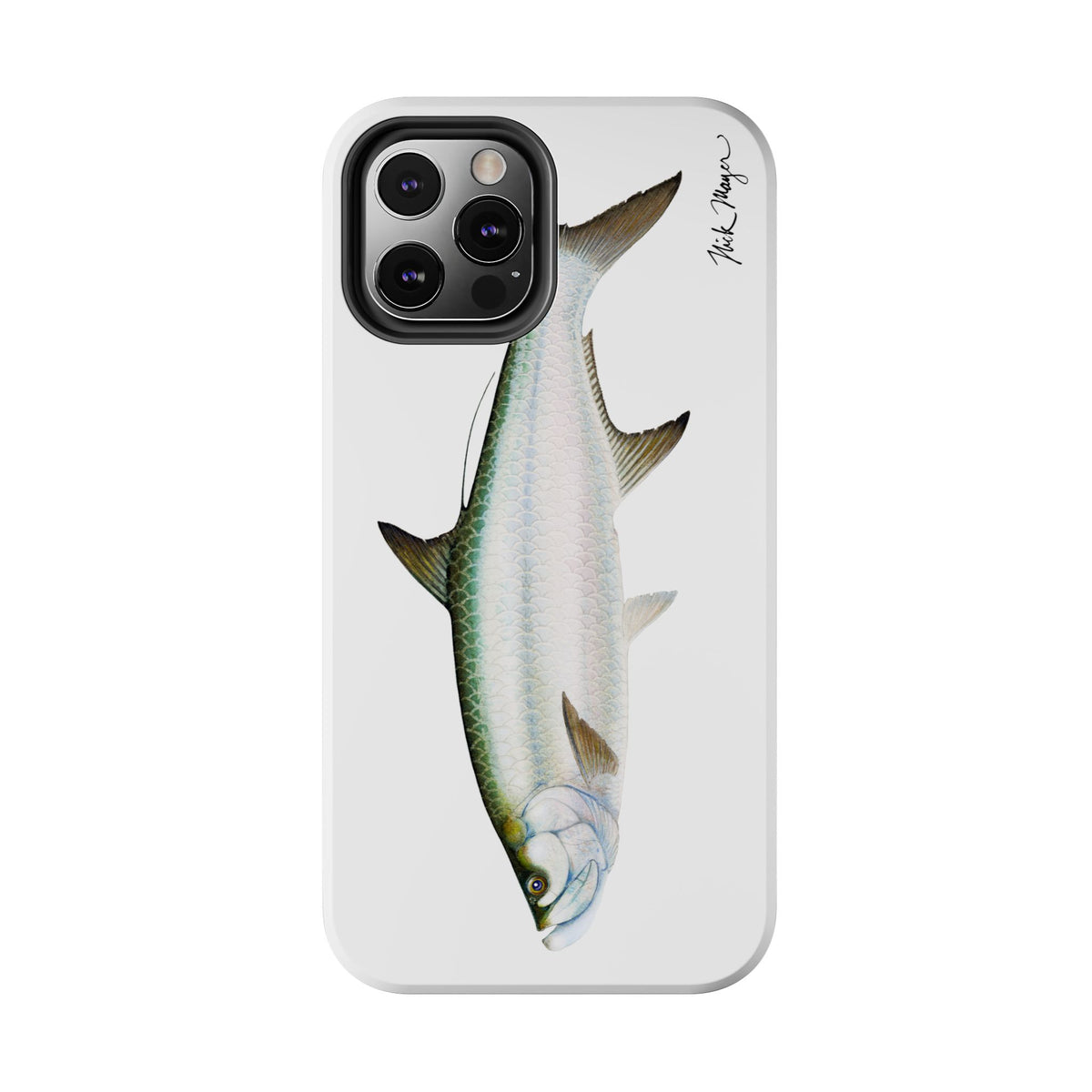 Tarpon White Phone Case (iPhone) Printify