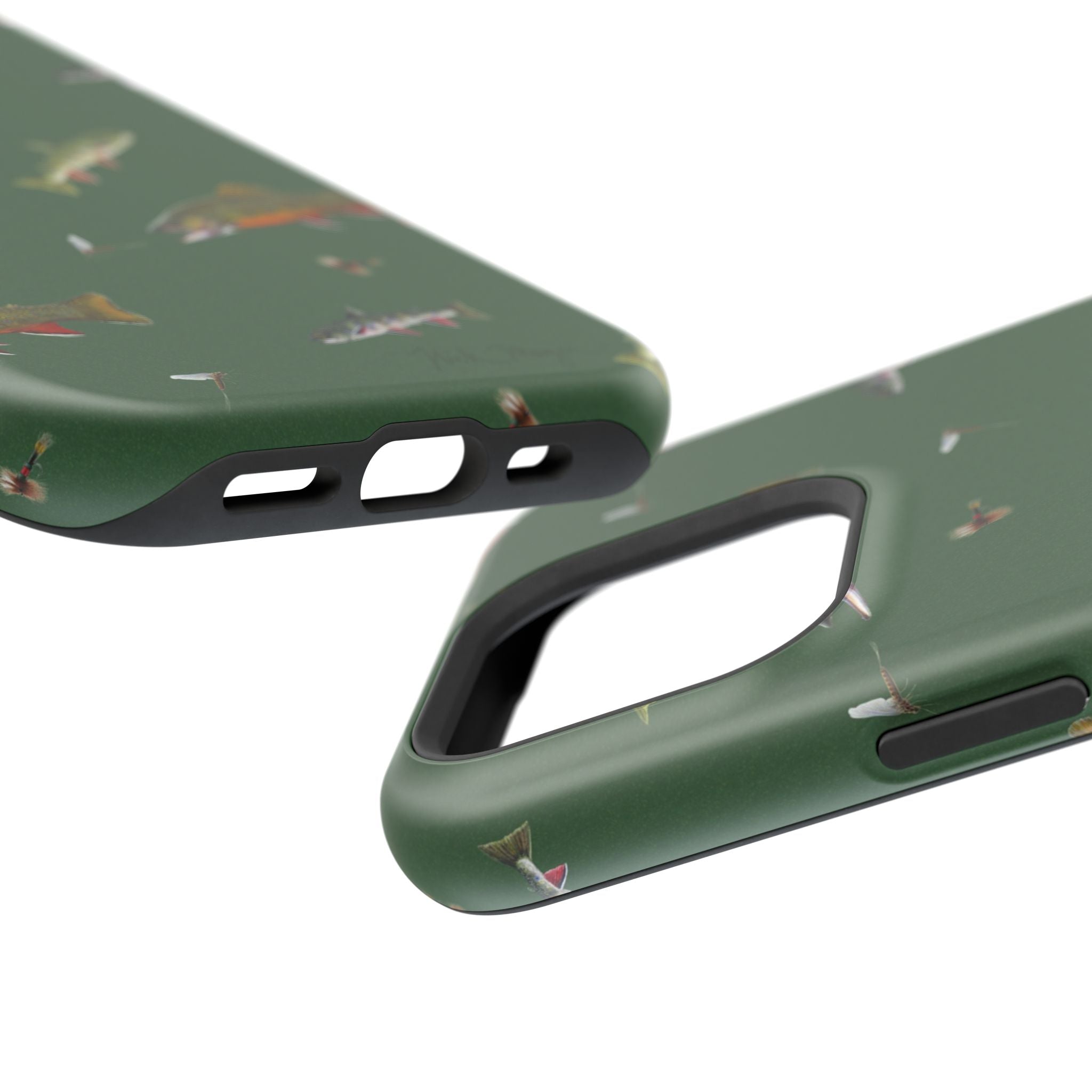 Trout and Flies MagSafe iPhone Case