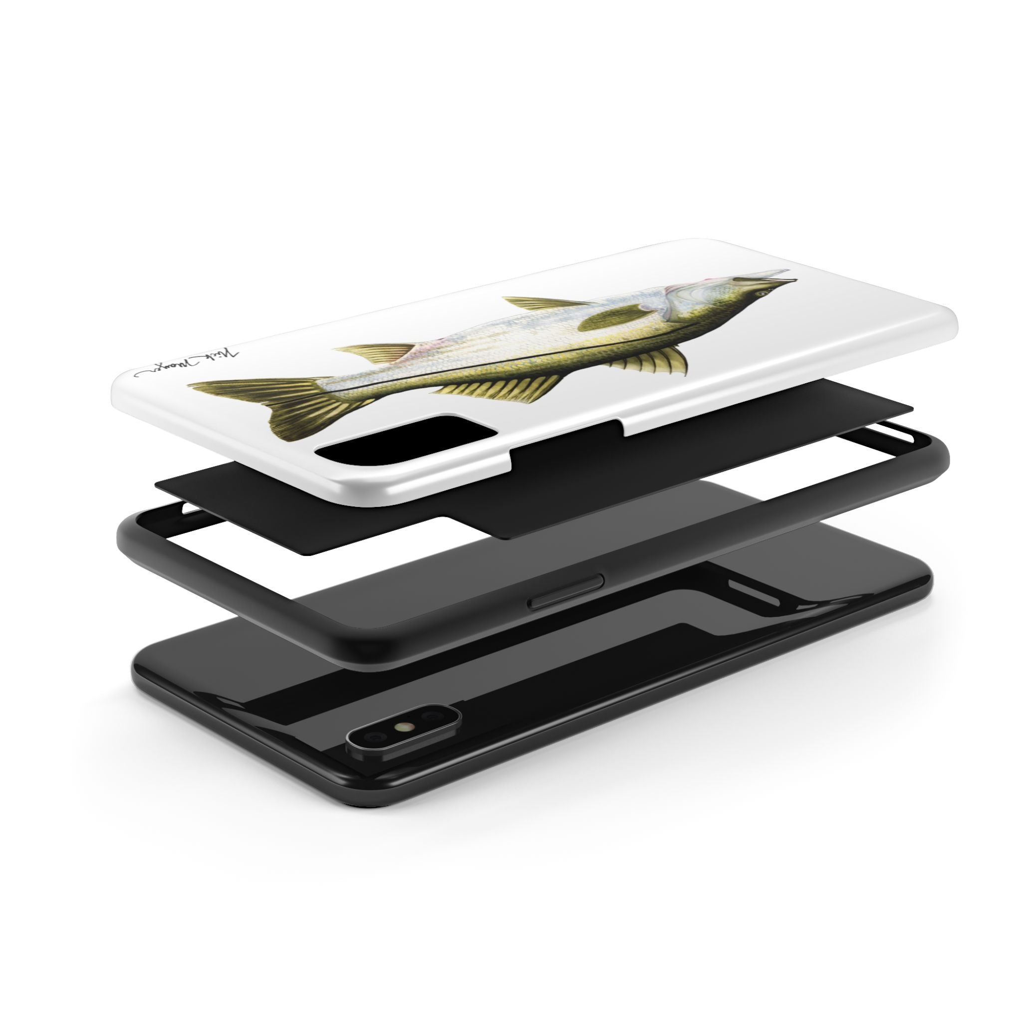 Snook White Phone Case (iPhone)