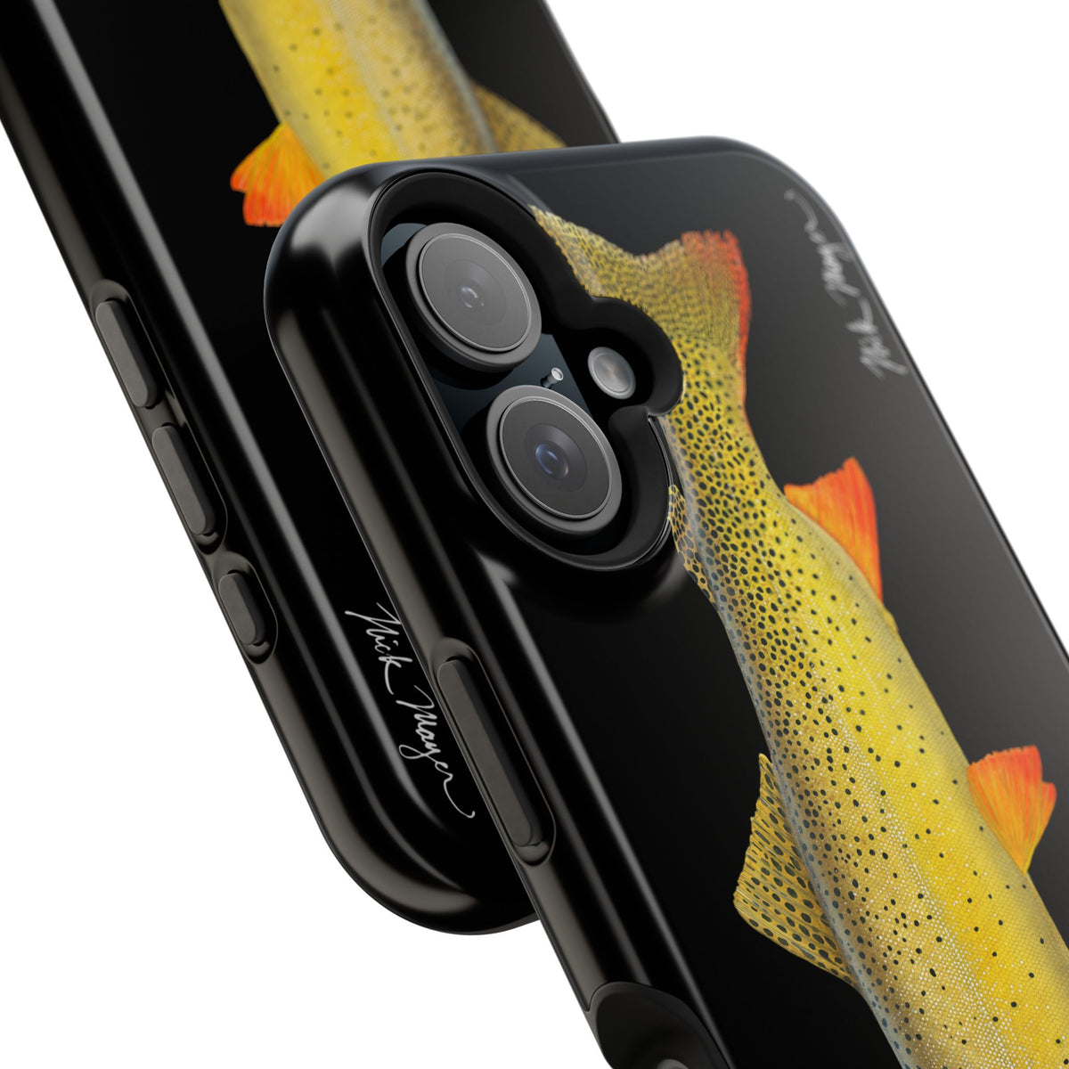 Cutthroat Trout 1 Black MagSafe iPhone Case Printify