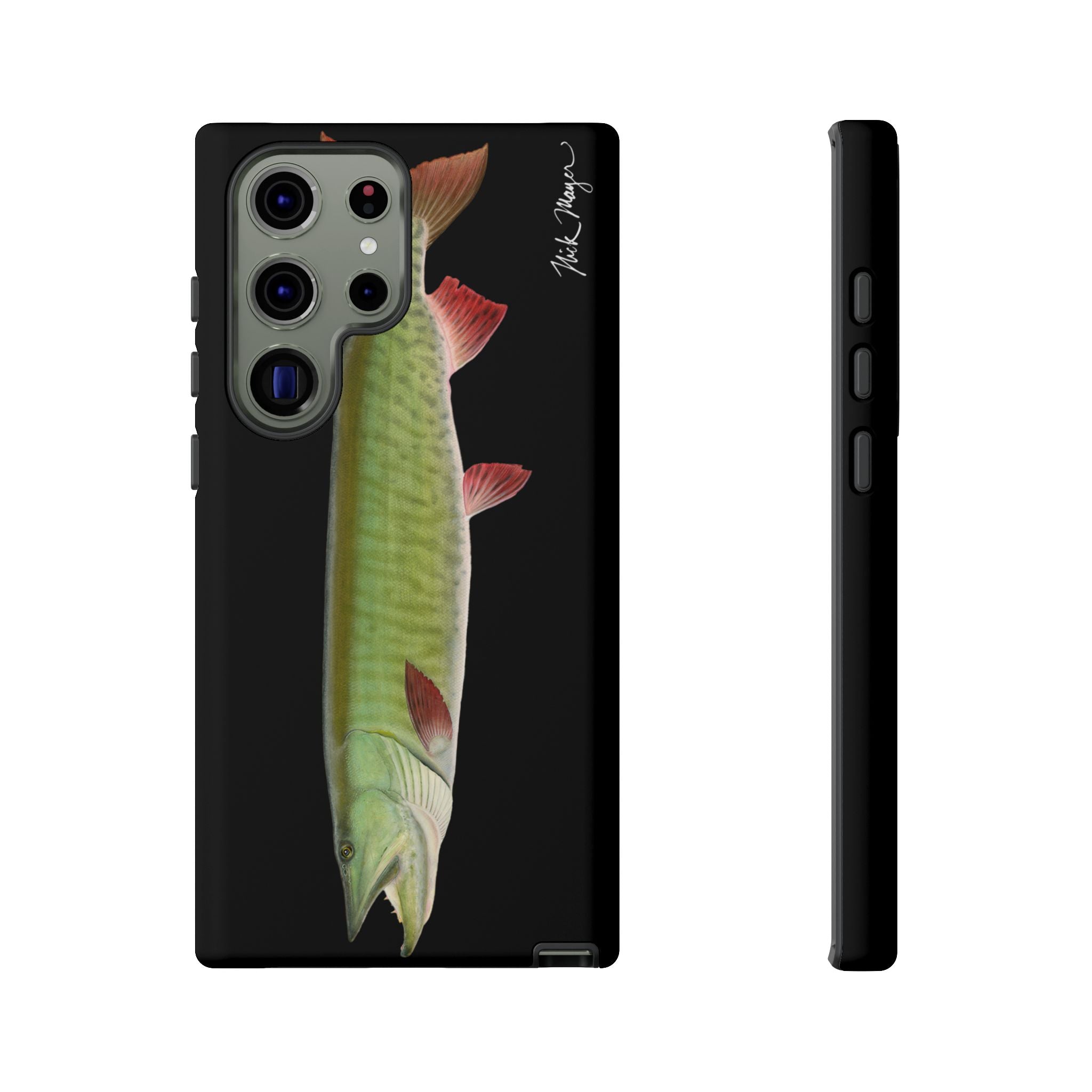Trophy Muskie Black Phone Case (Samsung)