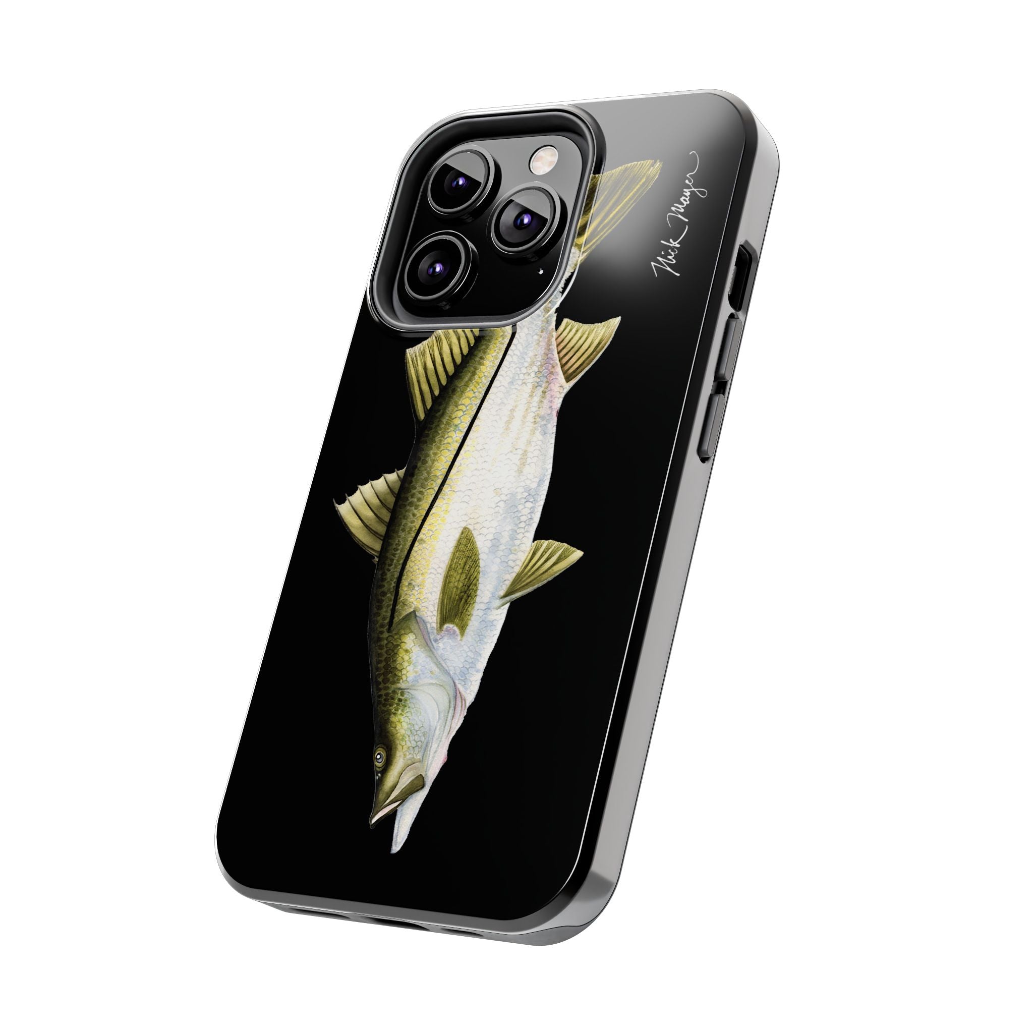 Snook Black Phone Case (iPhone)