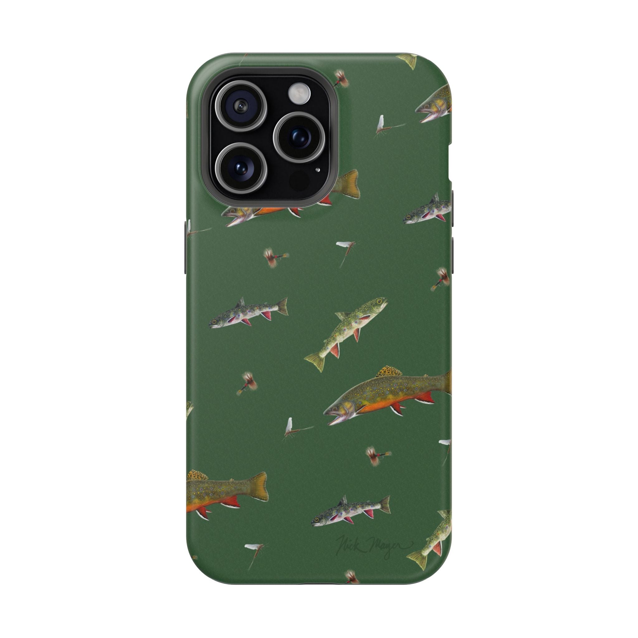 Trout and Flies MagSafe iPhone Case