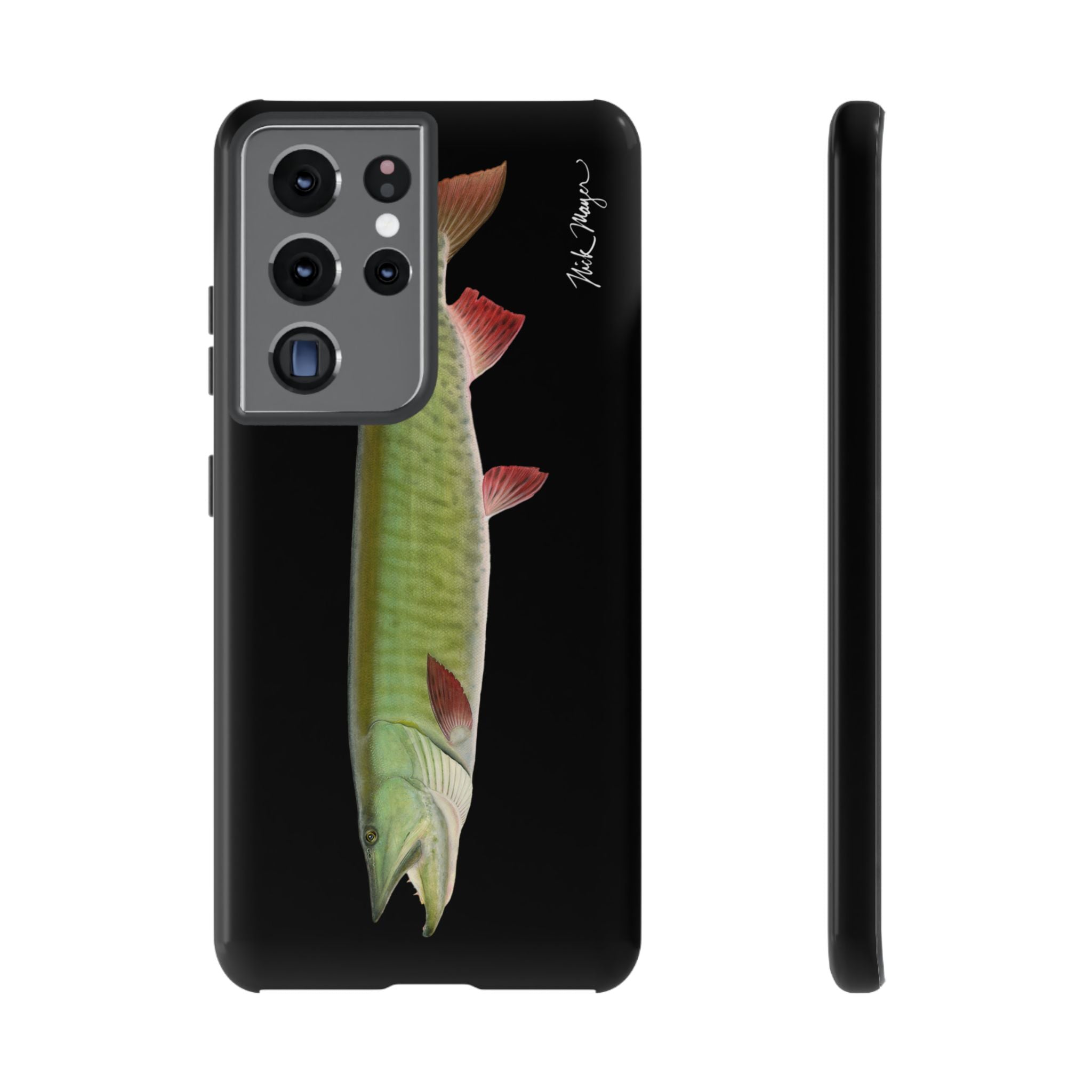 Trophy Muskie Black Phone Case (Samsung)