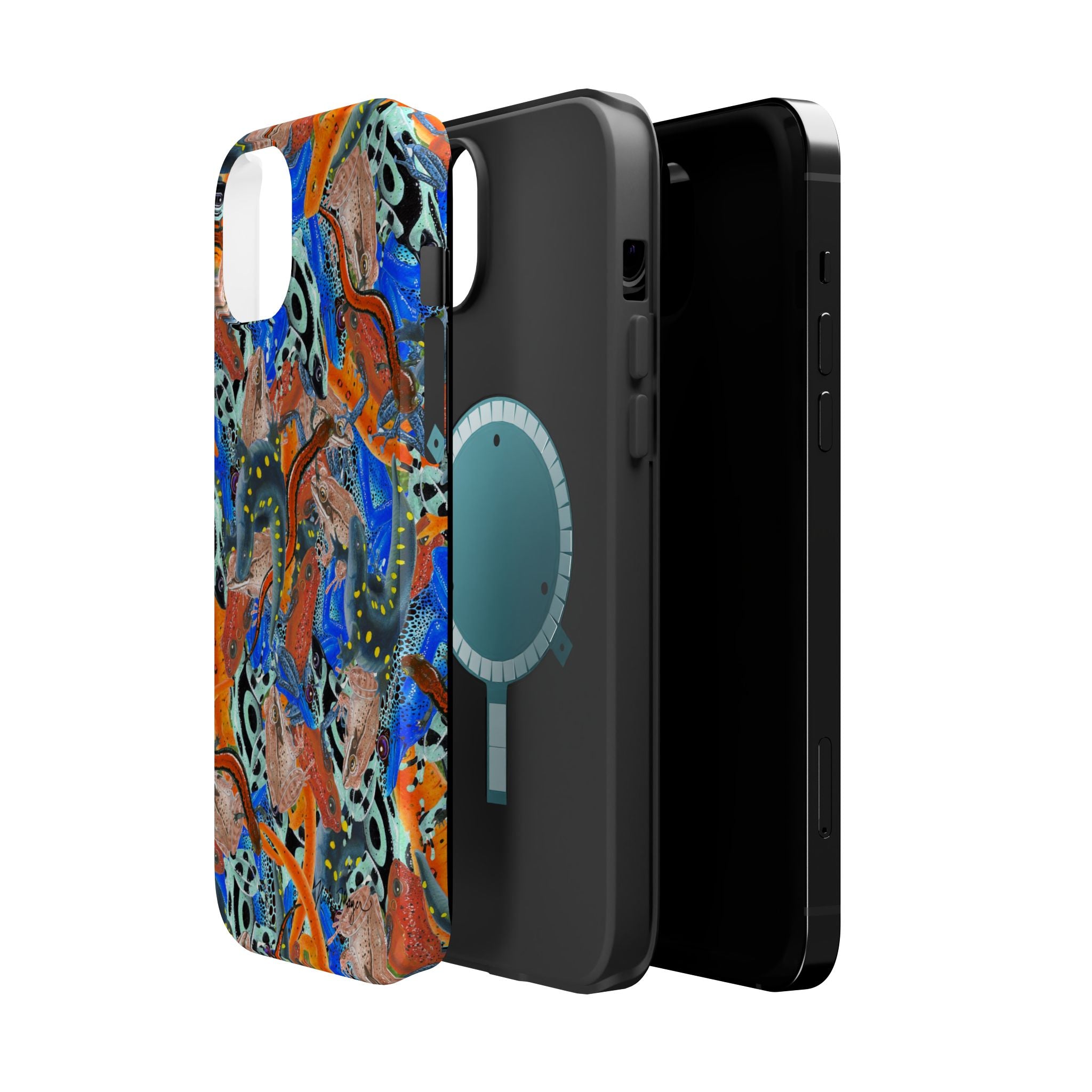 NEW Frogs and Salamanders MagSafe iPhone Case