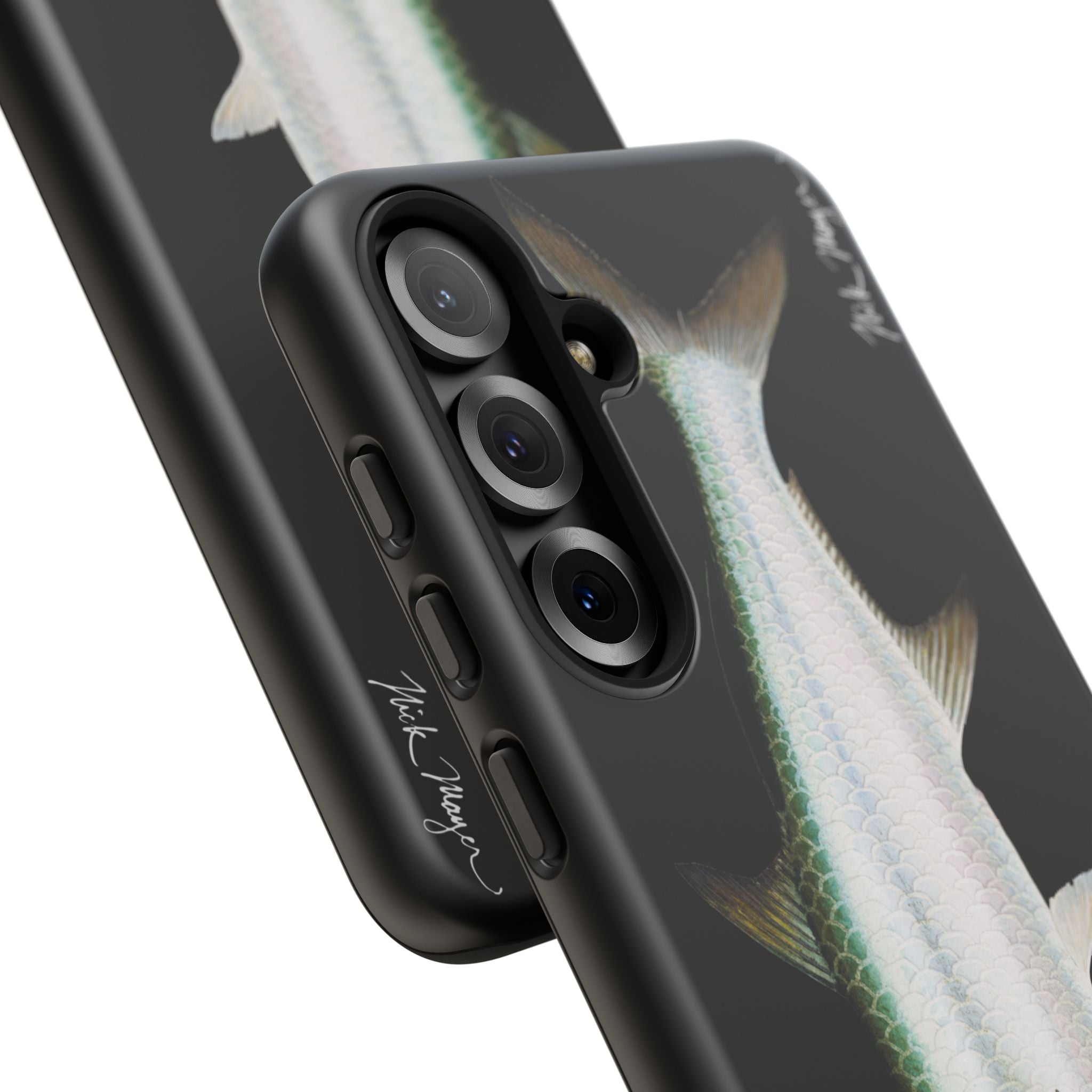 Tarpon Black Phone Case (Samsung) Printify