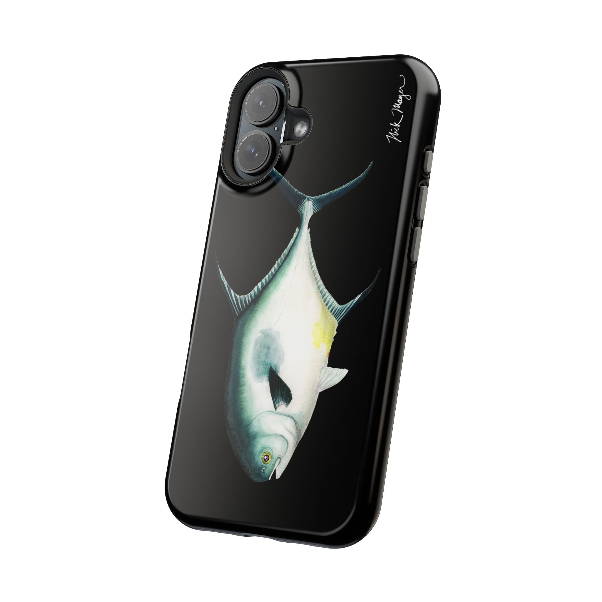 Atlantic Permit MagSafe Black iPhone Case