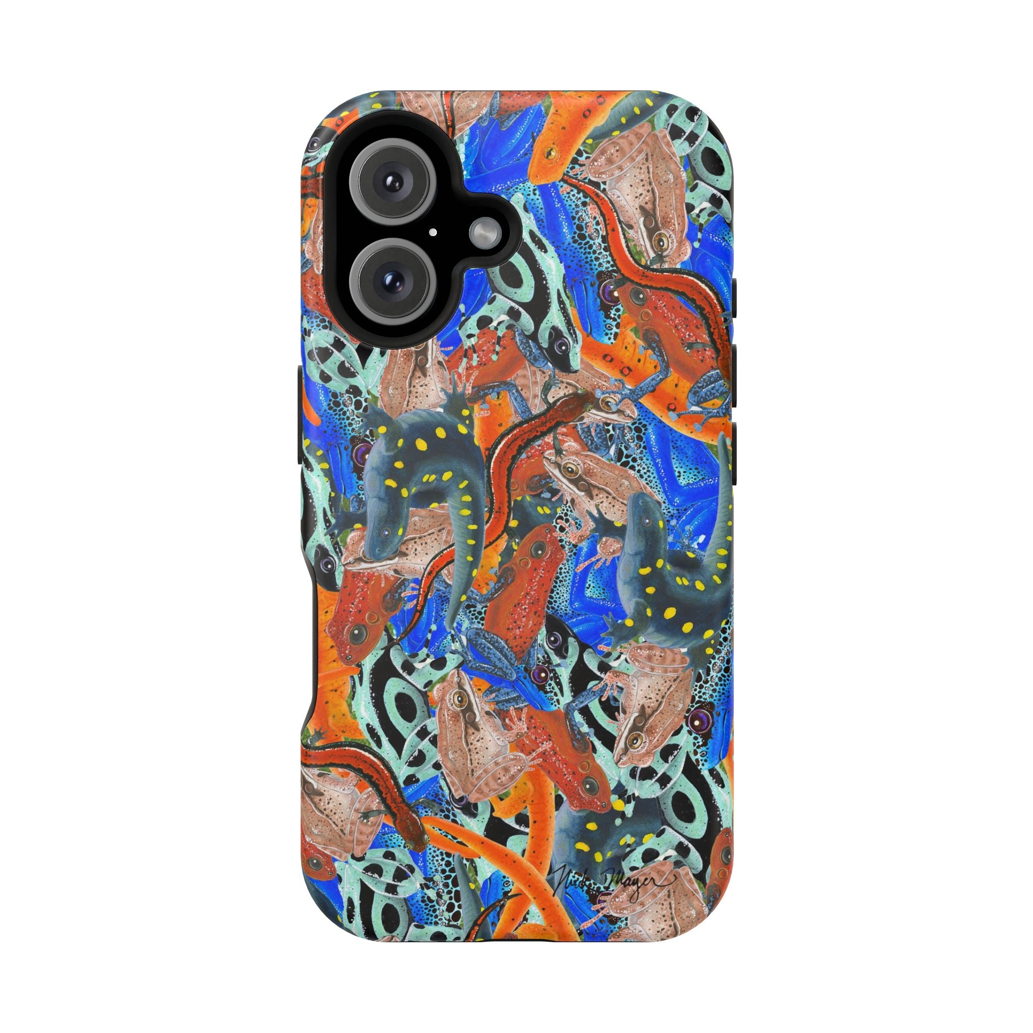 NEW Frogs and Salamanders MagSafe iPhone Case