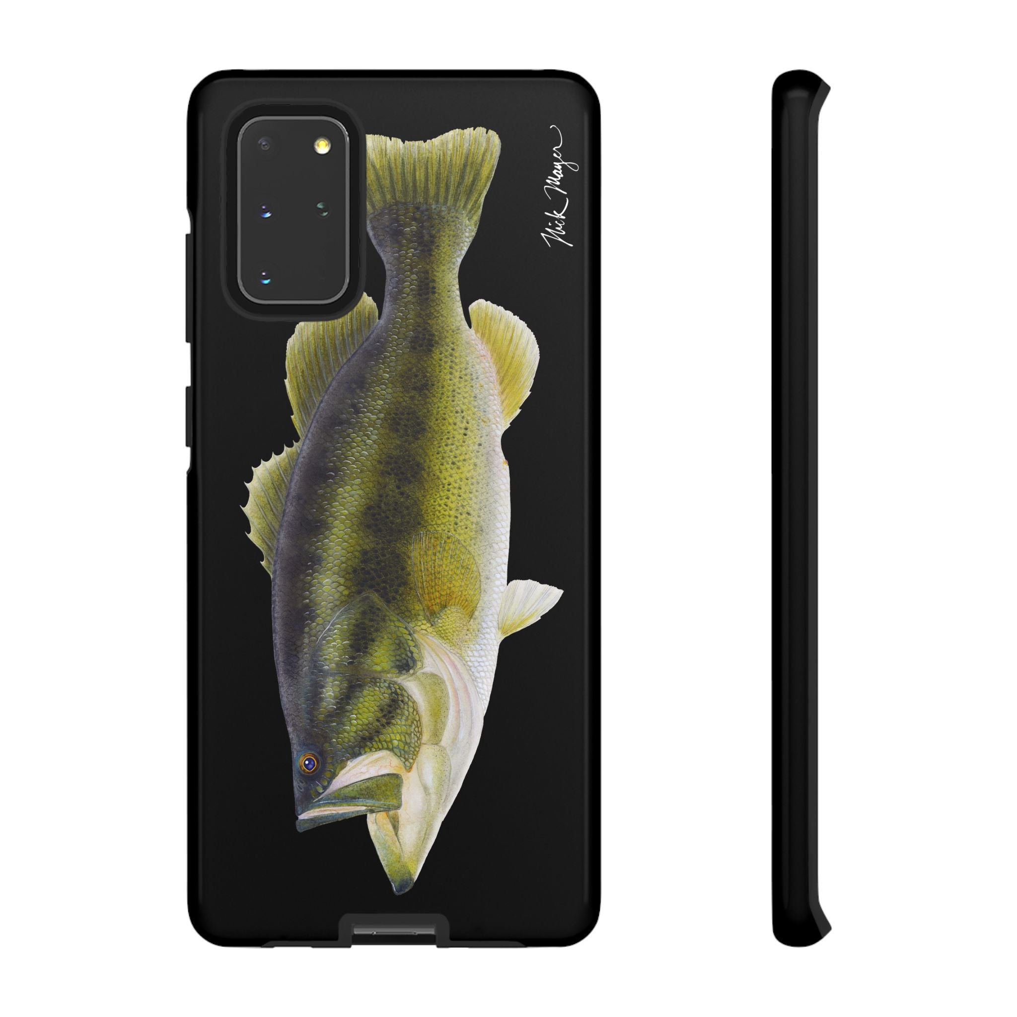 Largemouth Bass Black Phone Case (Samsung)
