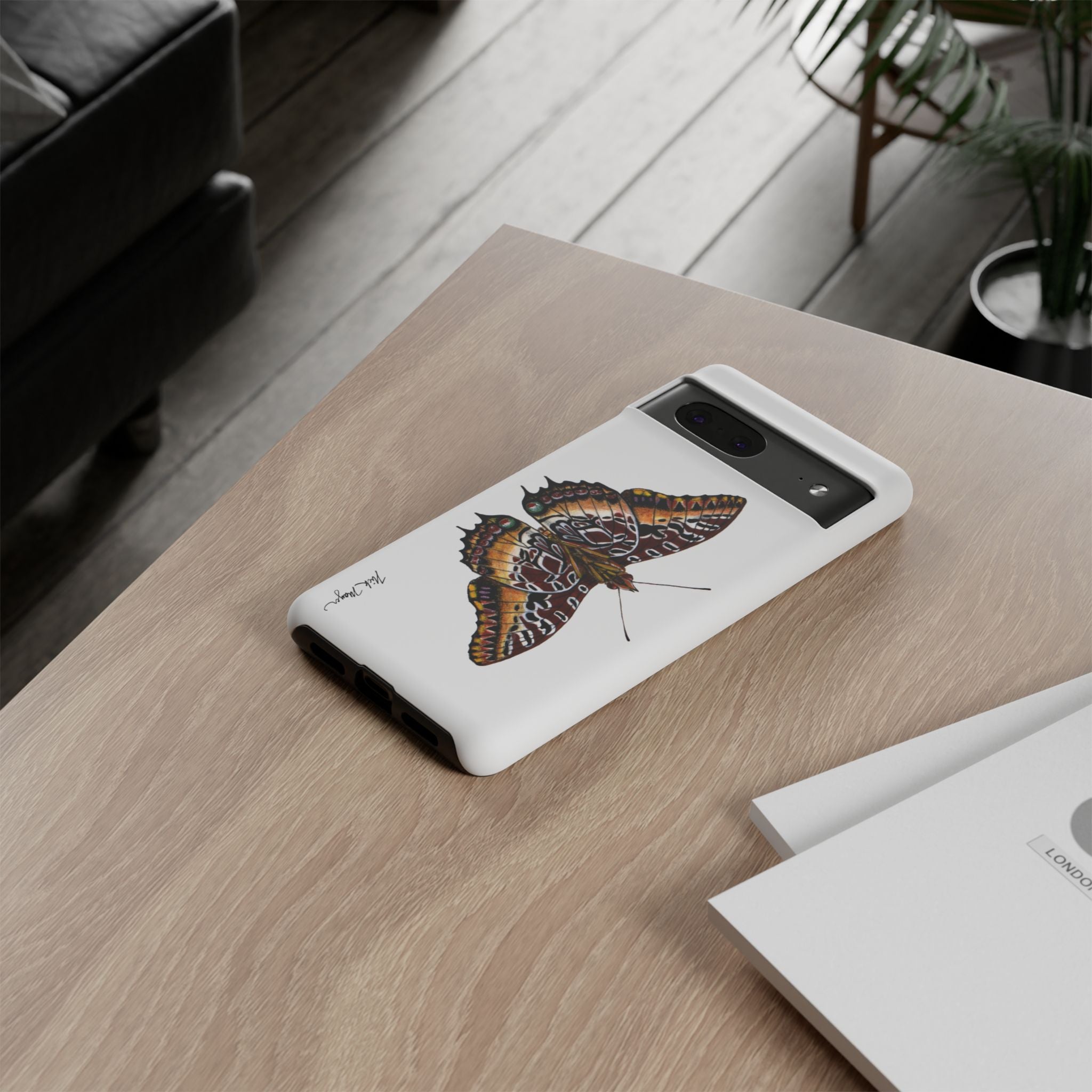 Black Bordered Charaxes Phone Case (Samsung)