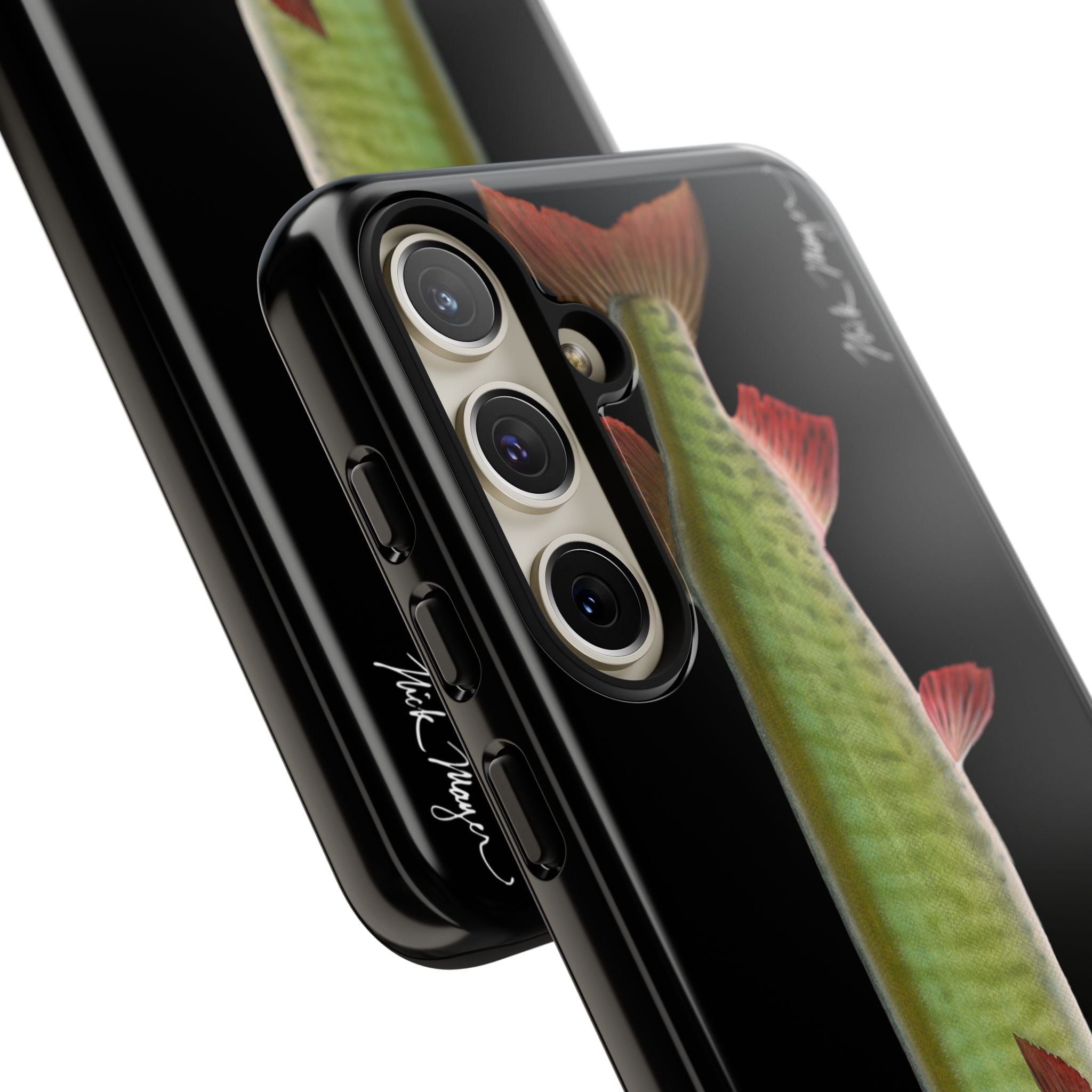 Trophy Muskie Black Phone Case (Samsung)