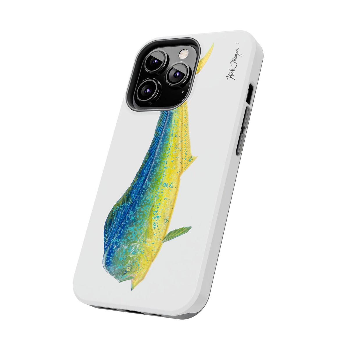 Bull Mahi White Phone Case (iPhone) Printify