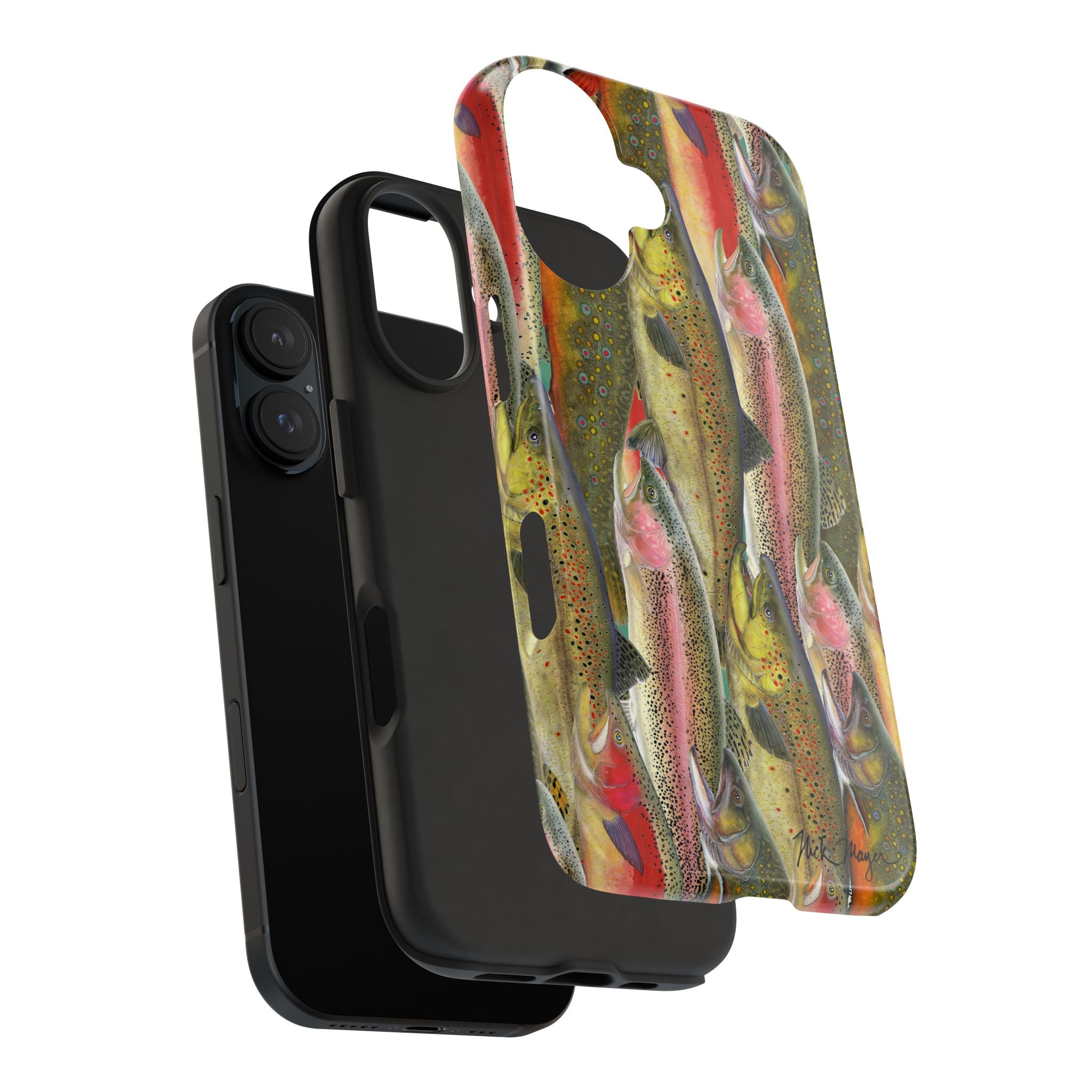 Trout Angler Phone Case (iPhone)