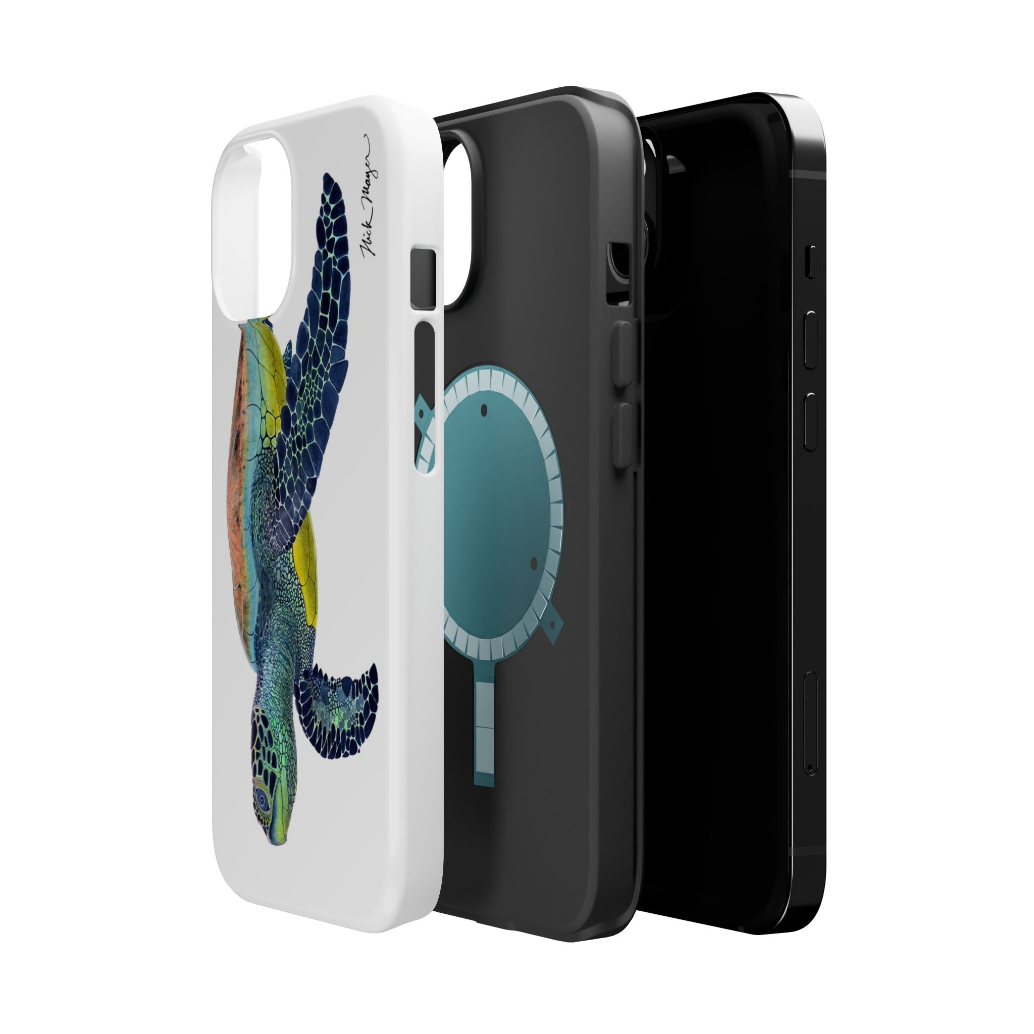 Green Sea Turtle II MagSafe iPhone Case