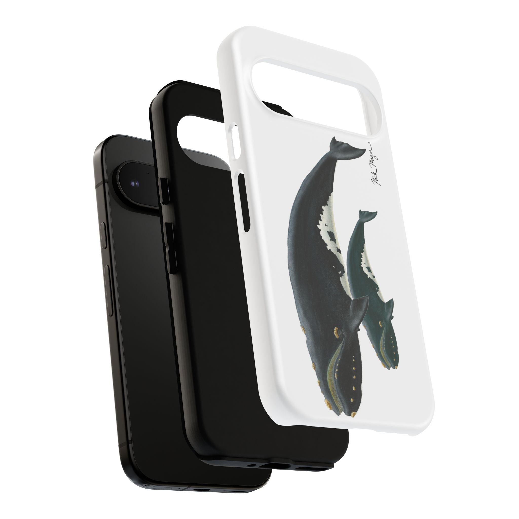 Mother & Calf Right Whale Phone Case (Samsung)