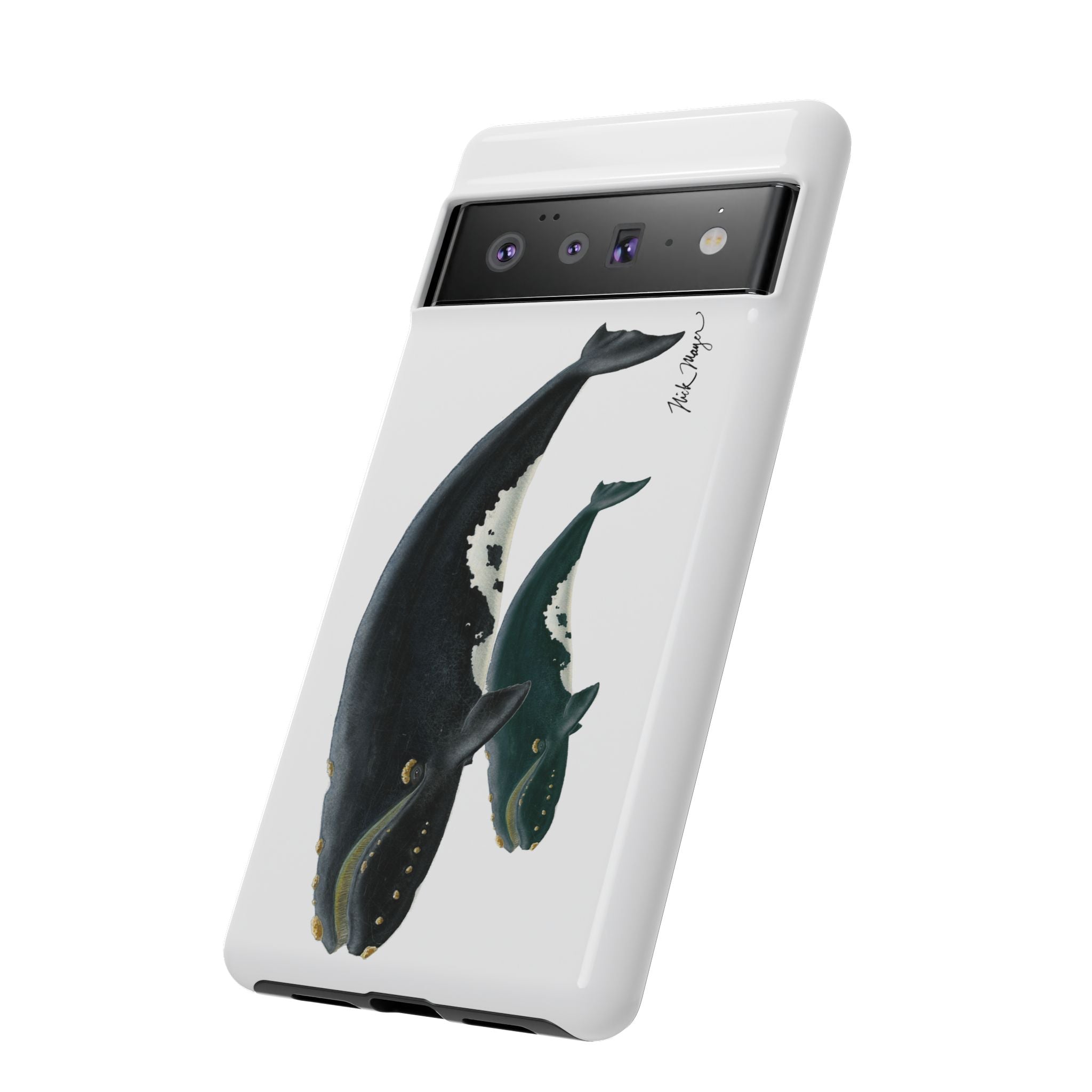 Mother & Calf Right Whale Phone Case (Samsung)