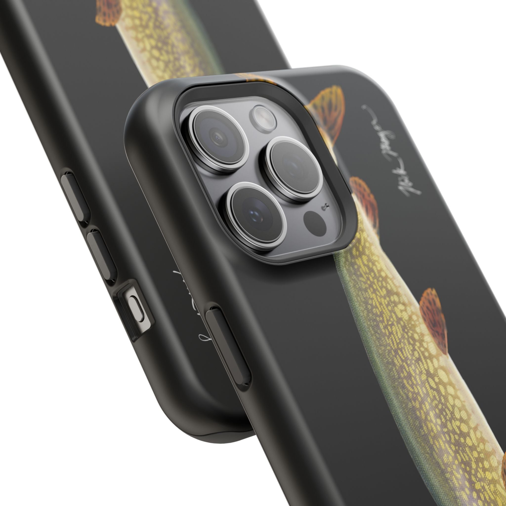 Northern Pike MagSafe Black iPhone Case Printify