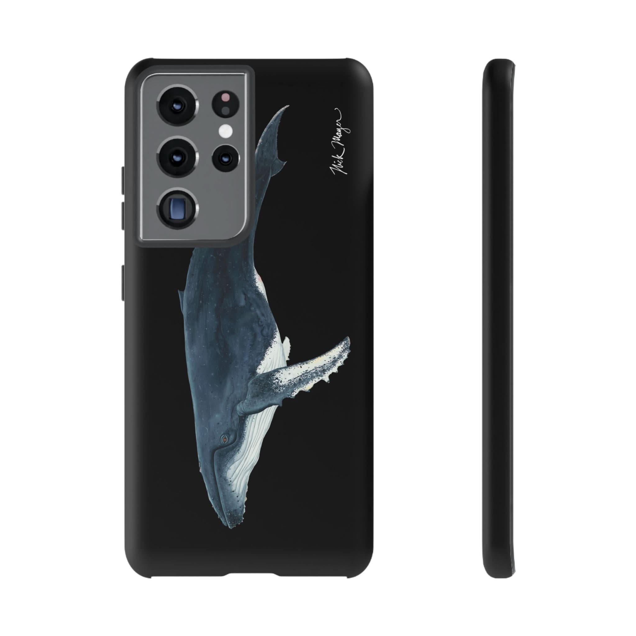 Humpback Black Phone Case (iPhone 16 & Samsung)