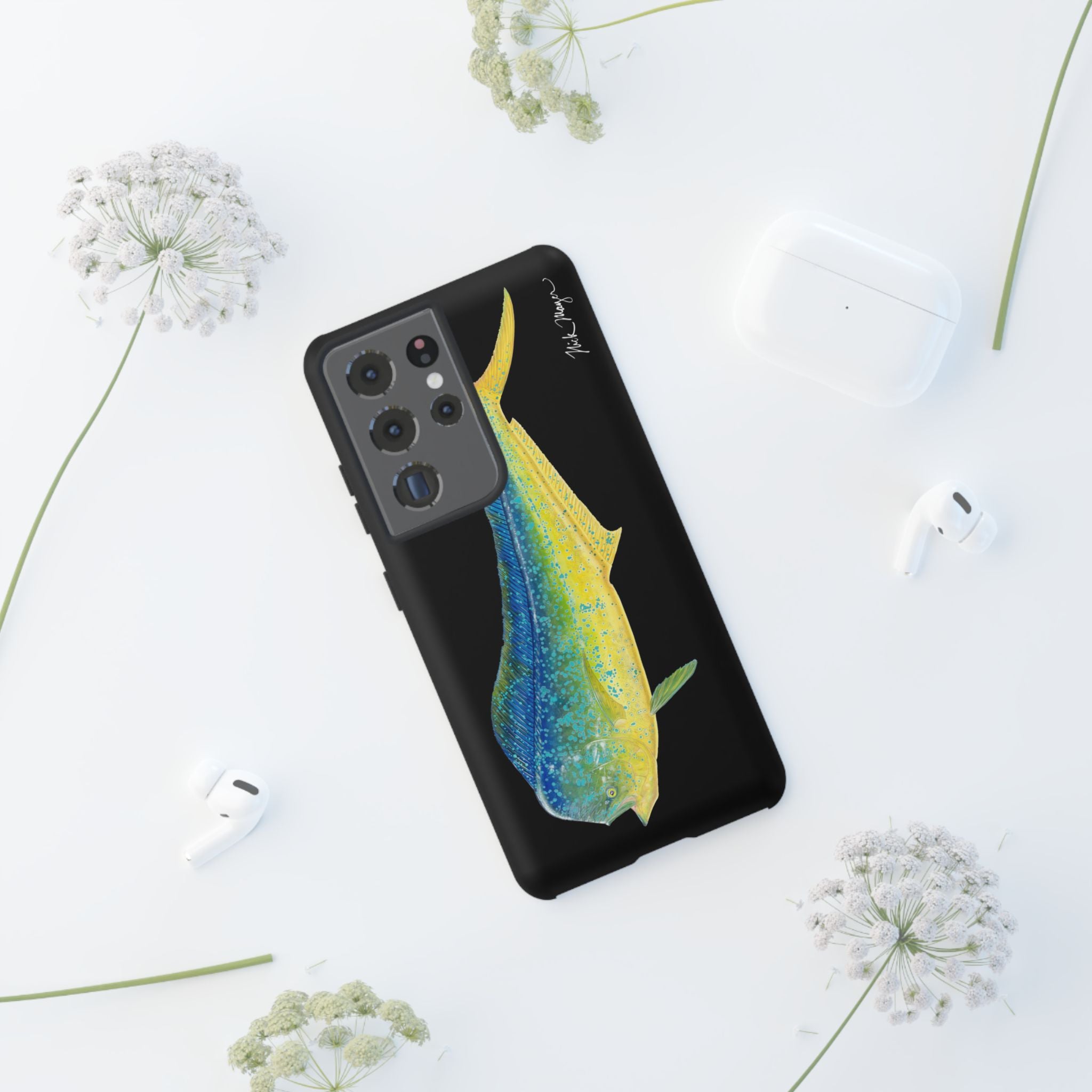 Bull Mahi Black Phone Case (Samsung)