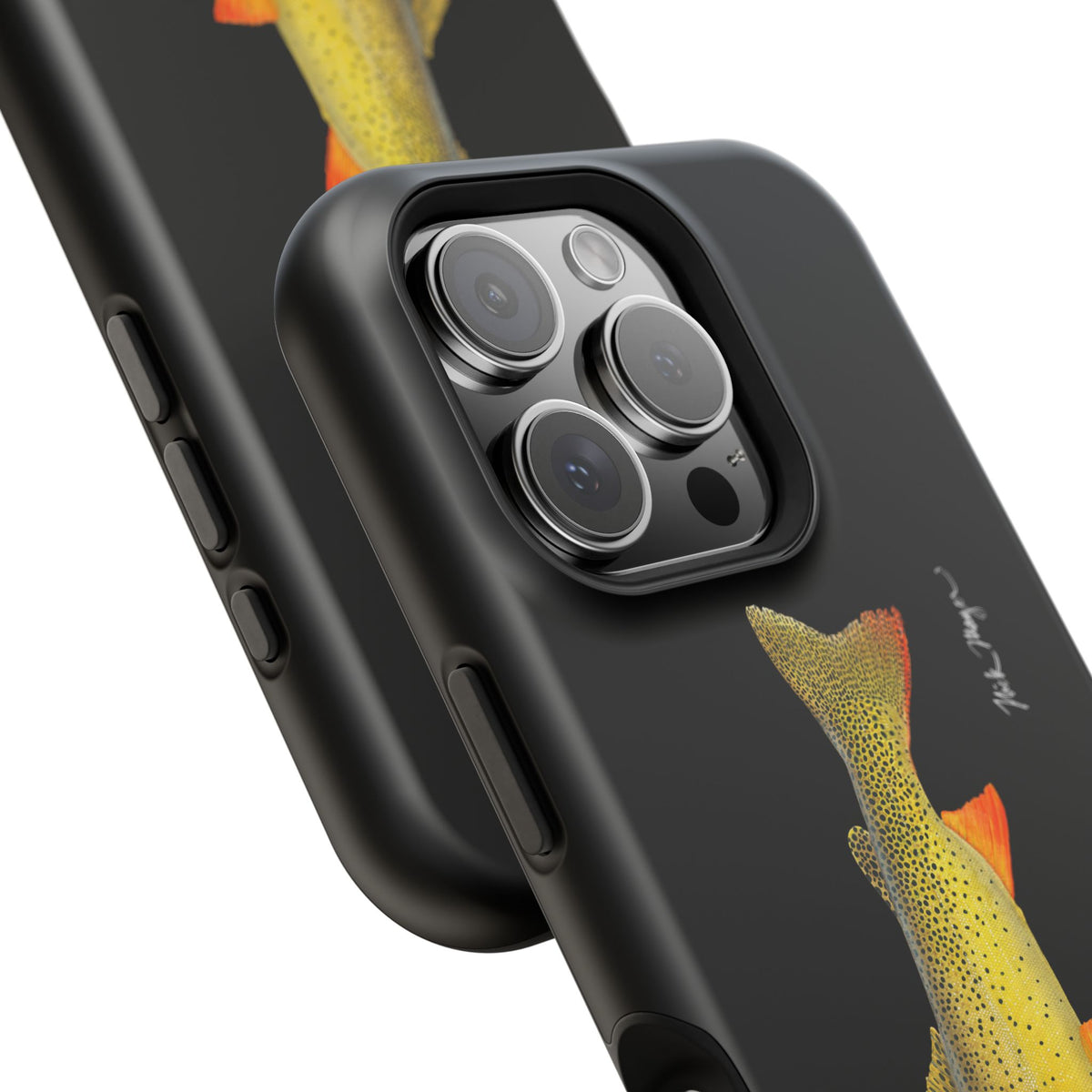 Cutthroat Trout 1 Black MagSafe iPhone Case Printify