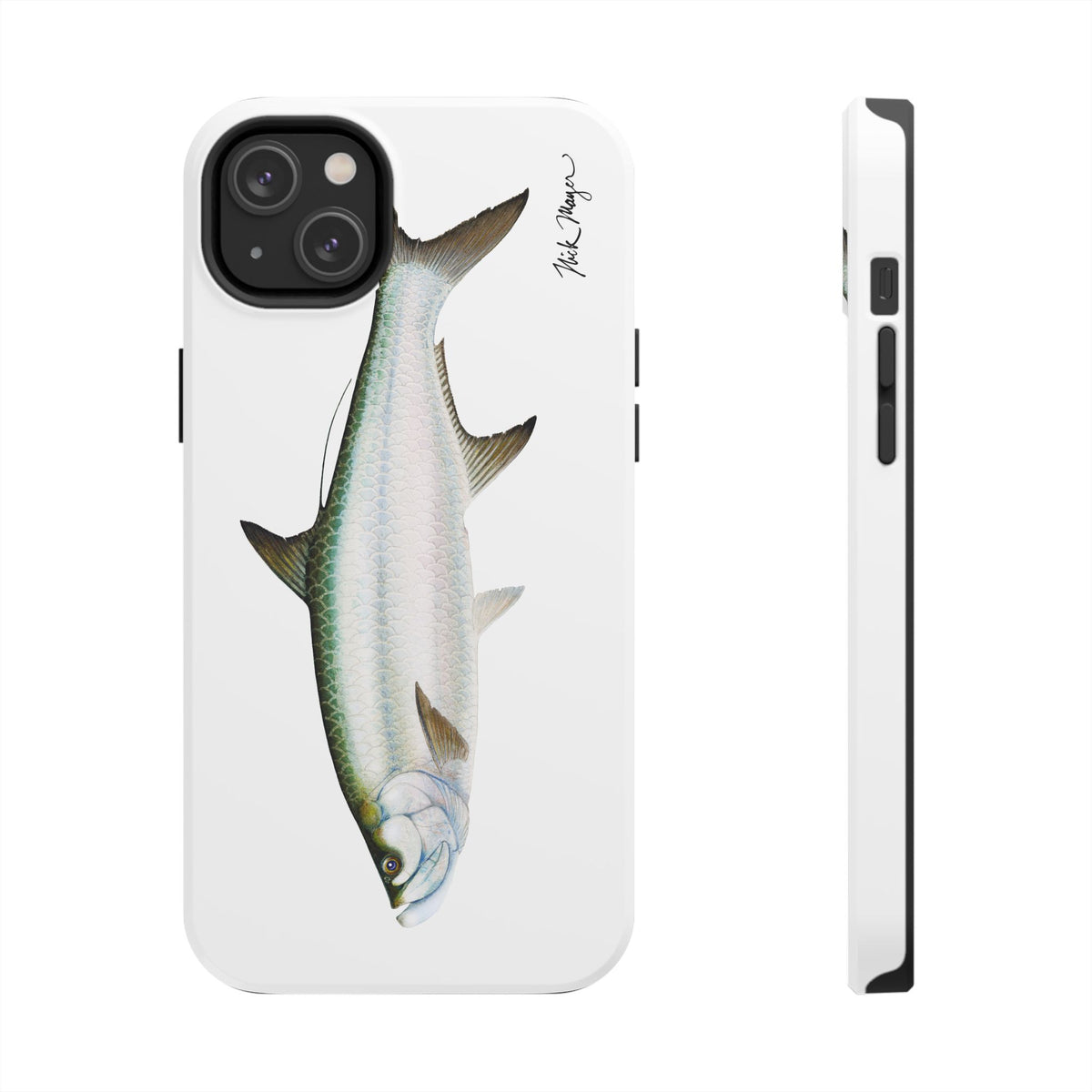 Tarpon White Phone Case (iPhone) Printify