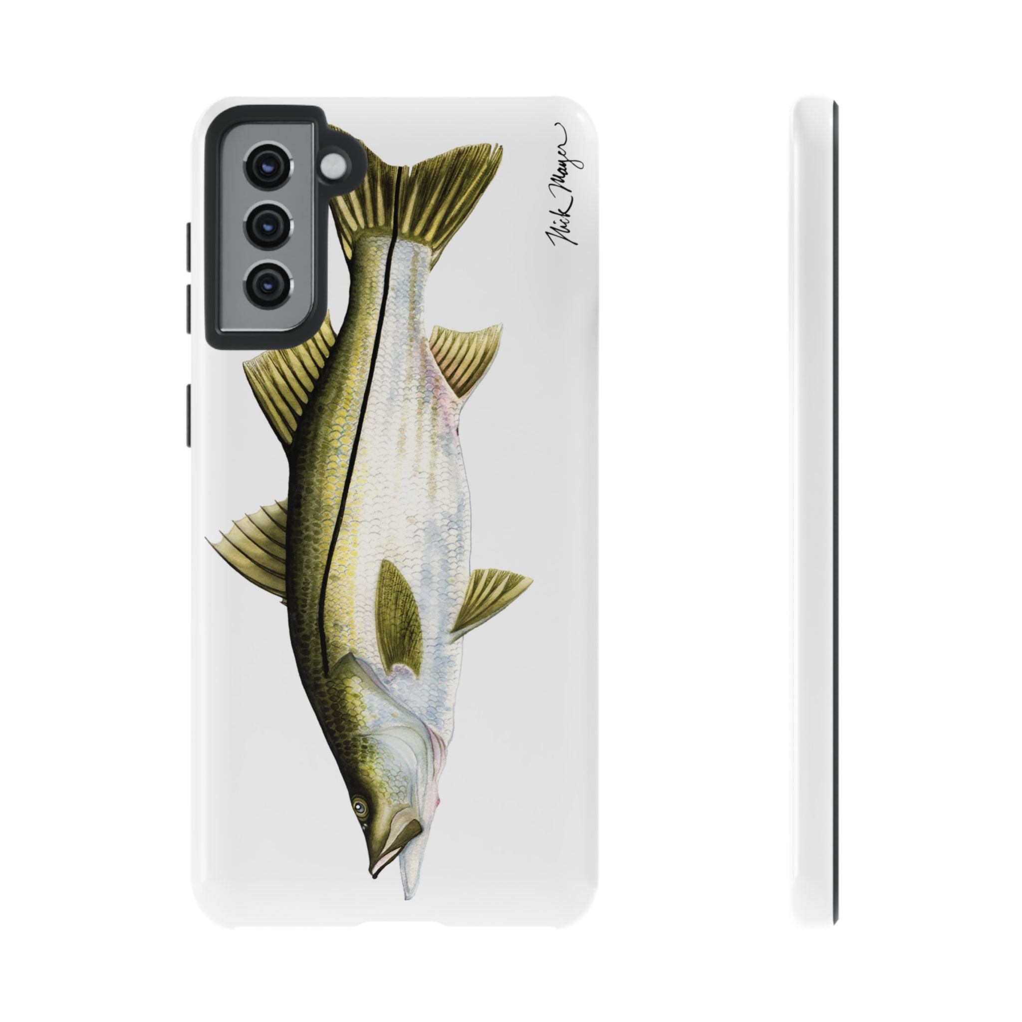 Snook White Phone Case (Samsung)
