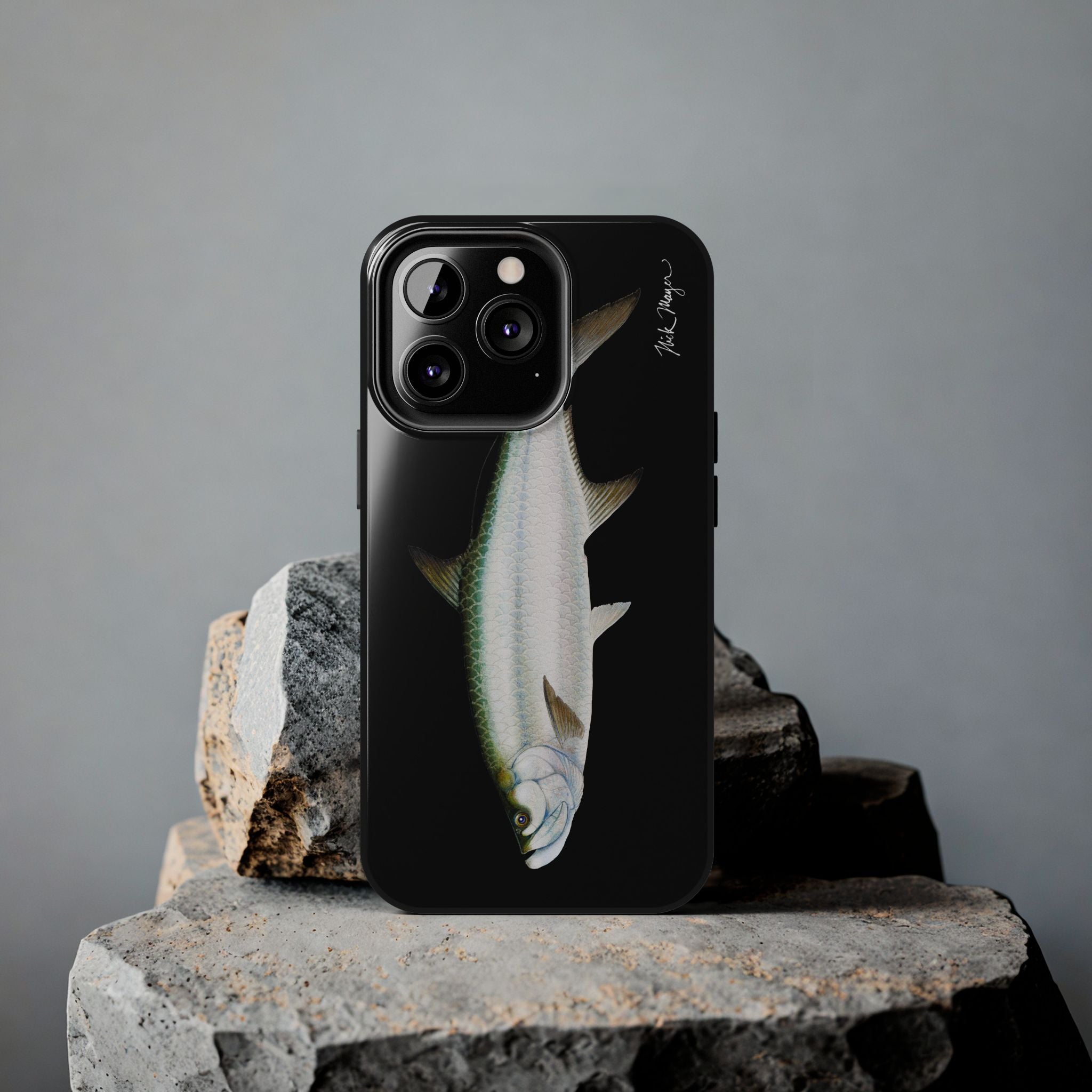 Tarpon Black Phone Case (iPhone)